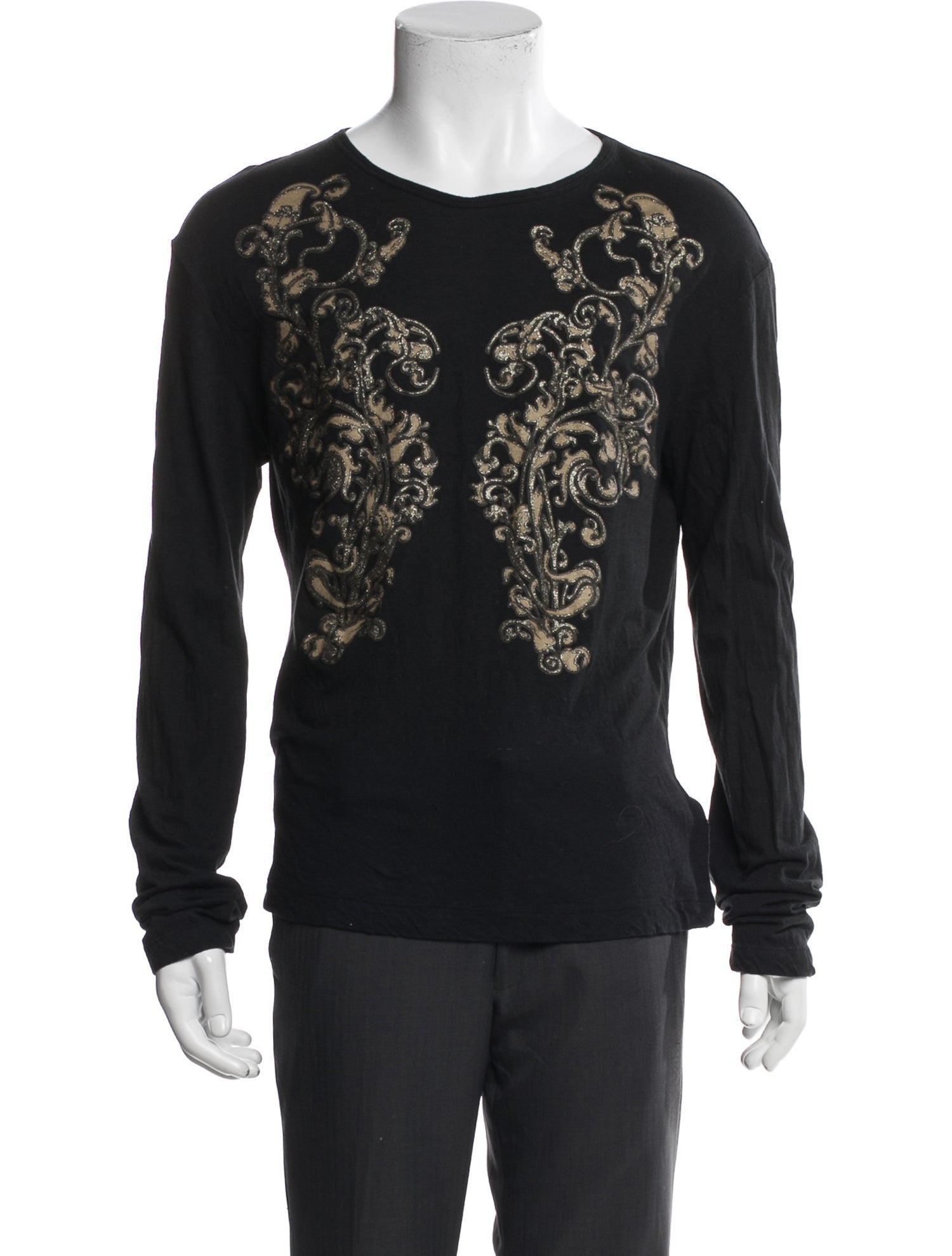 Just Cavalli Graphic Print Crew Neck T-Shirt