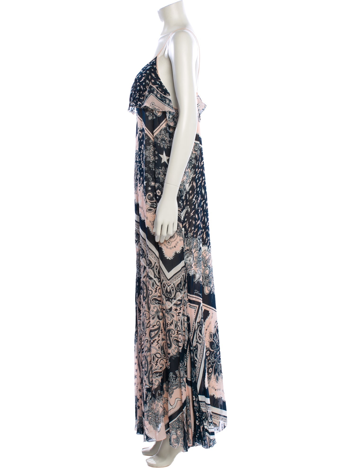 Just Cavalli Printed Long Dress