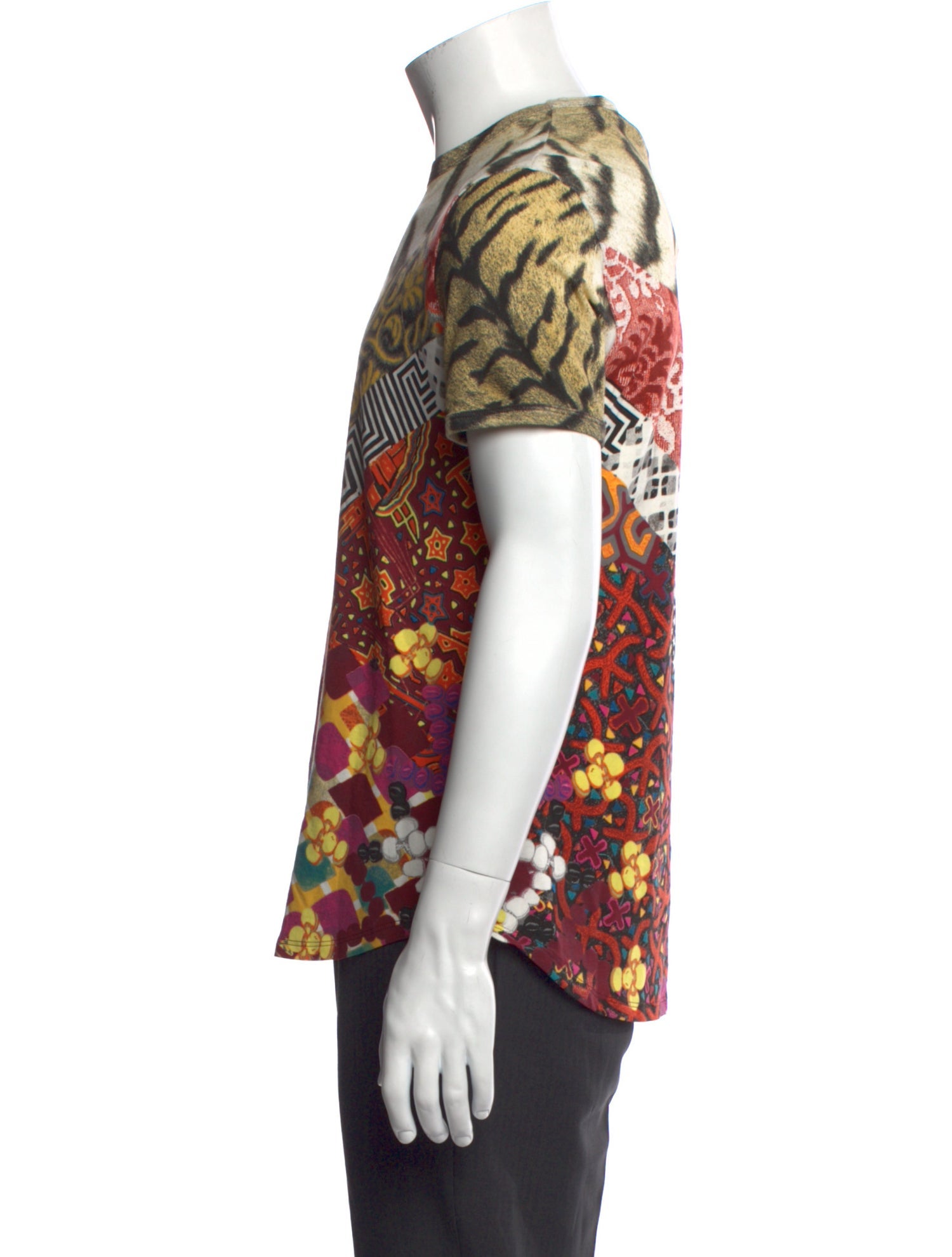 Just Cavalli Graphic Print Crew Neck T-Shirt