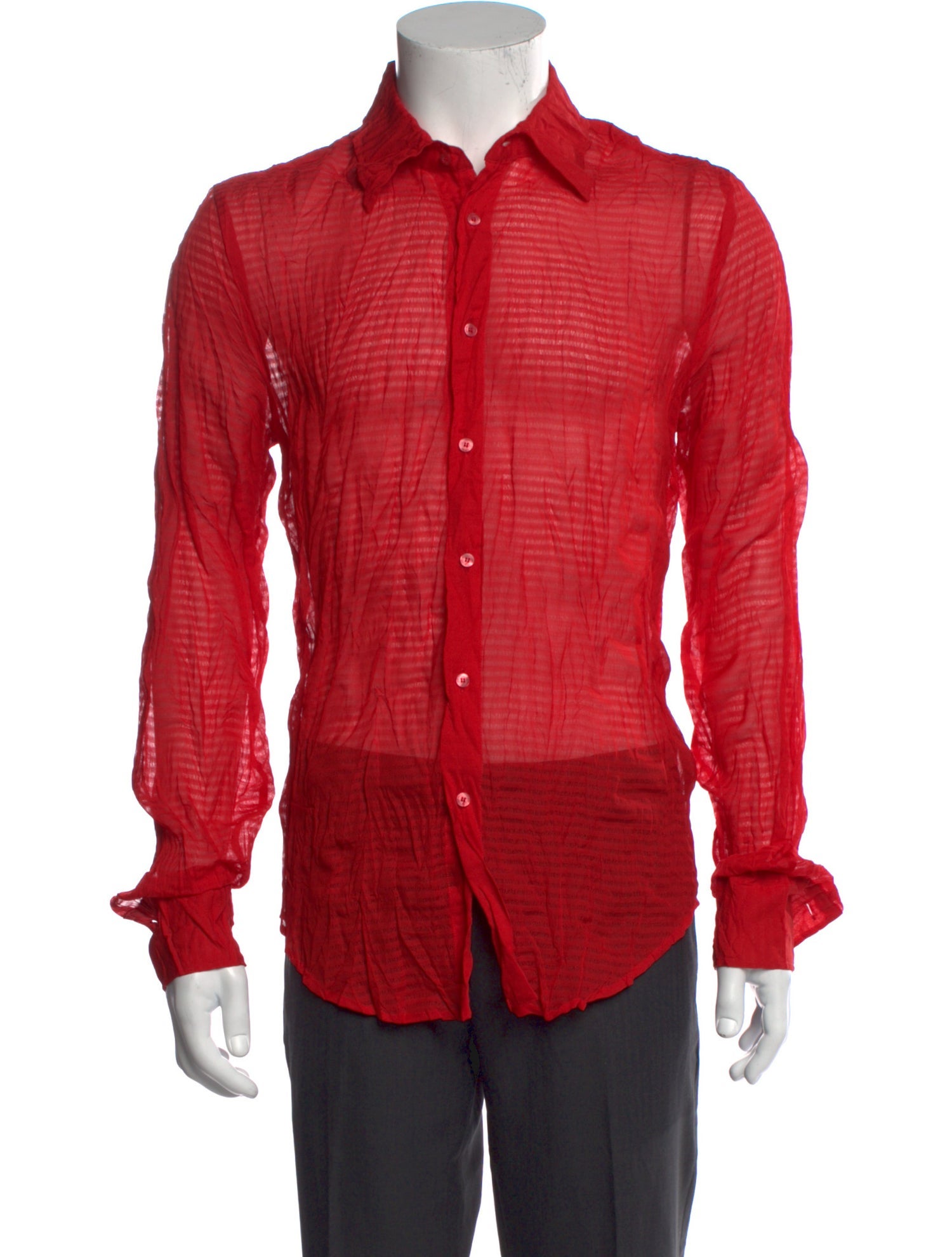 Just Cavalli 2000's Long Sleeve Dress Shirt