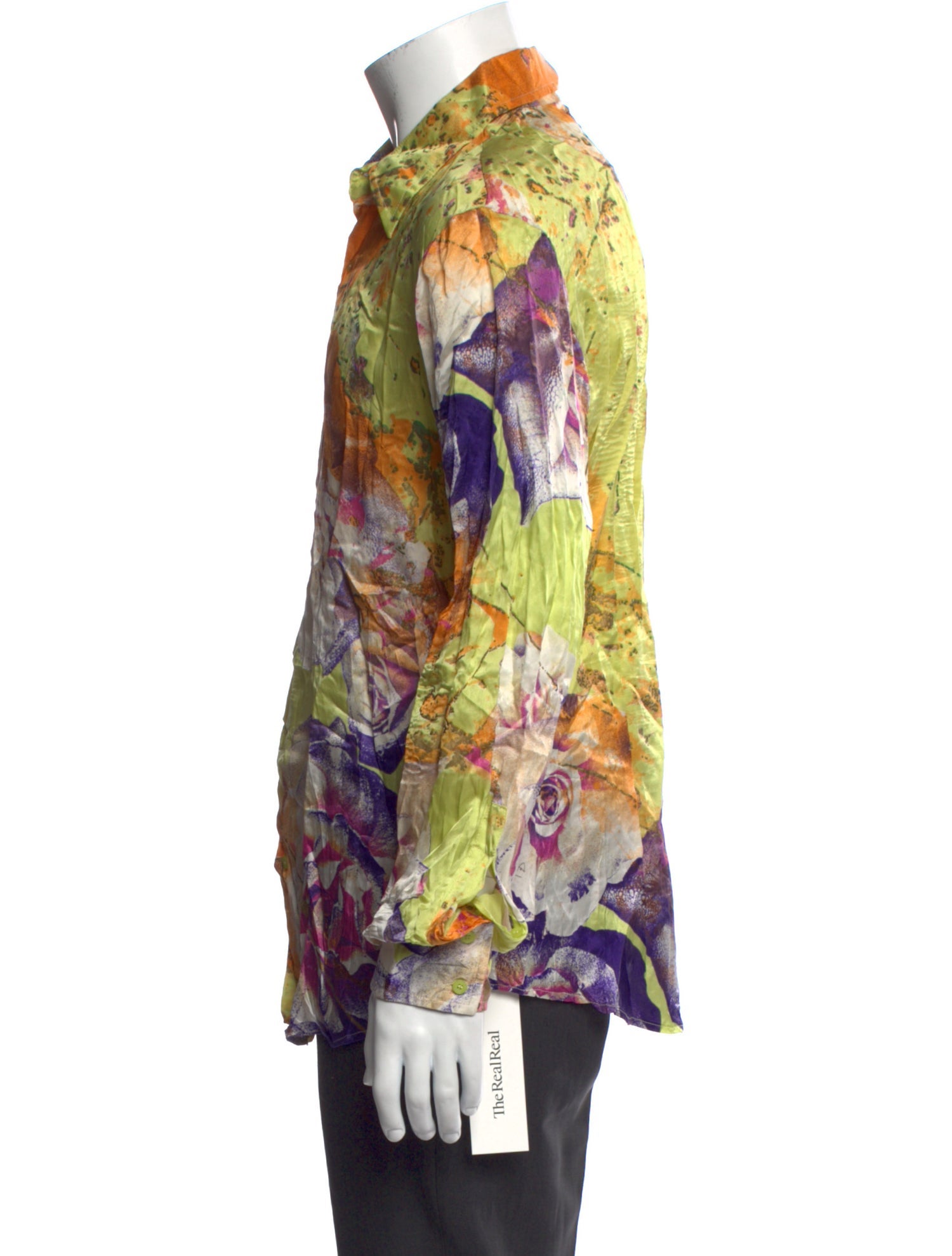 Just Cavalli 2000's Floral Print Shirt