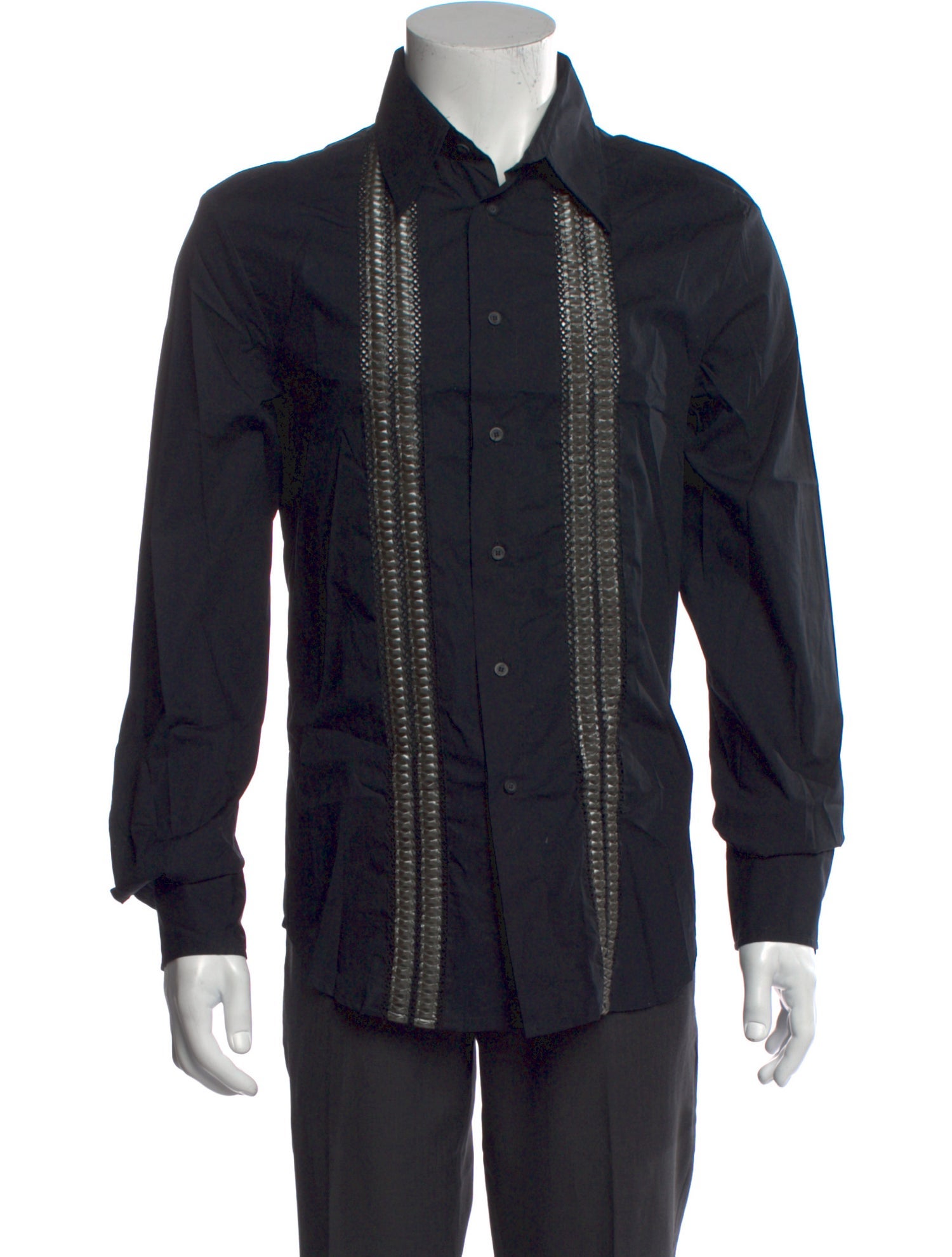 Just Cavalli 2000's Long Sleeve Denim Shirt