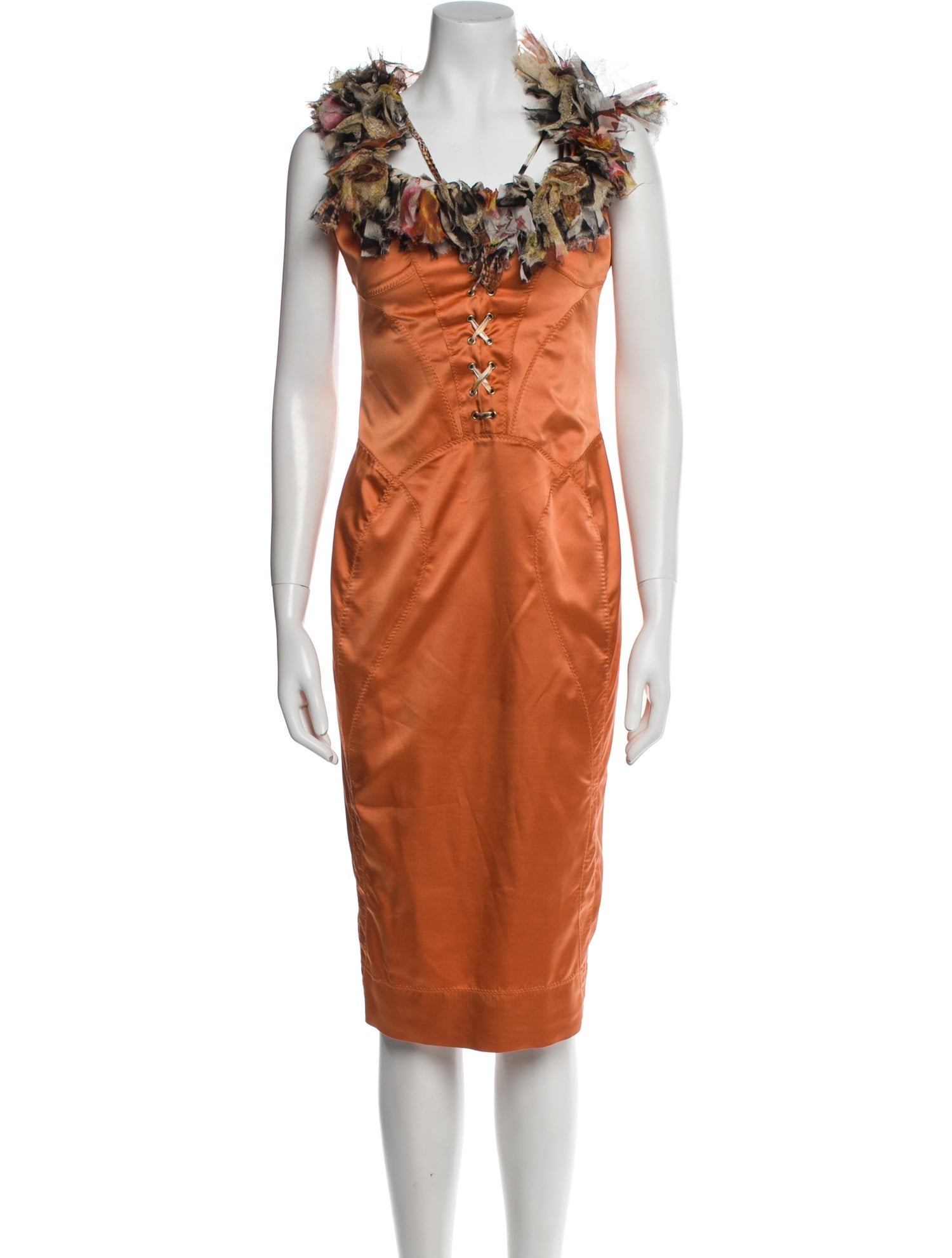 Just Cavalli Vintage Midi Length Dress