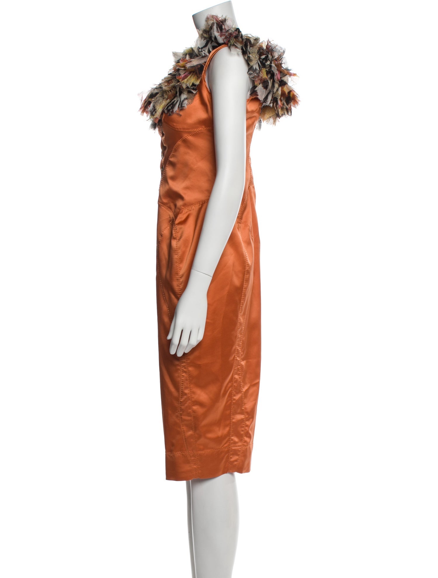 Just Cavalli Vintage Midi Length Dress
