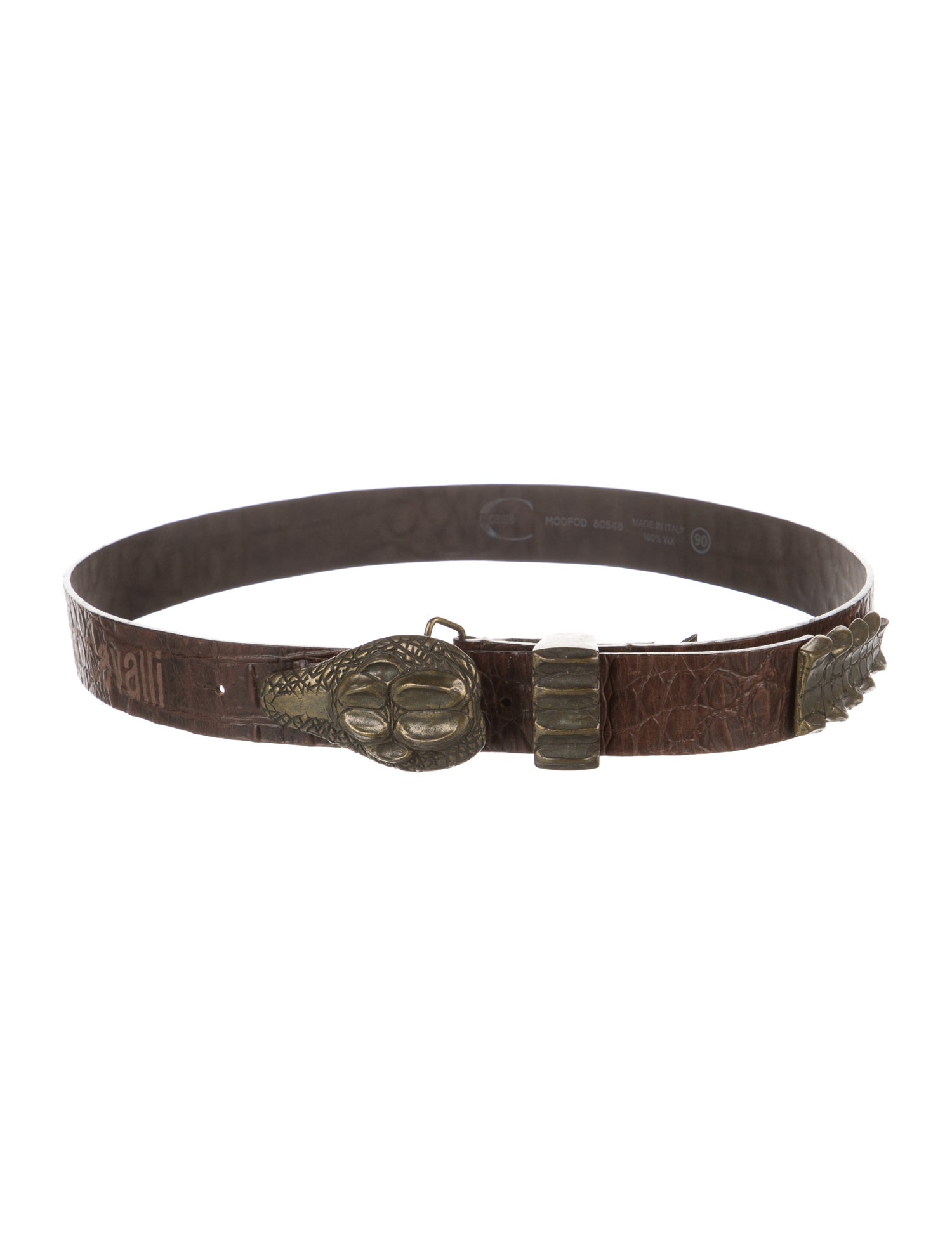 Just Cavalli Leather Waist Belt