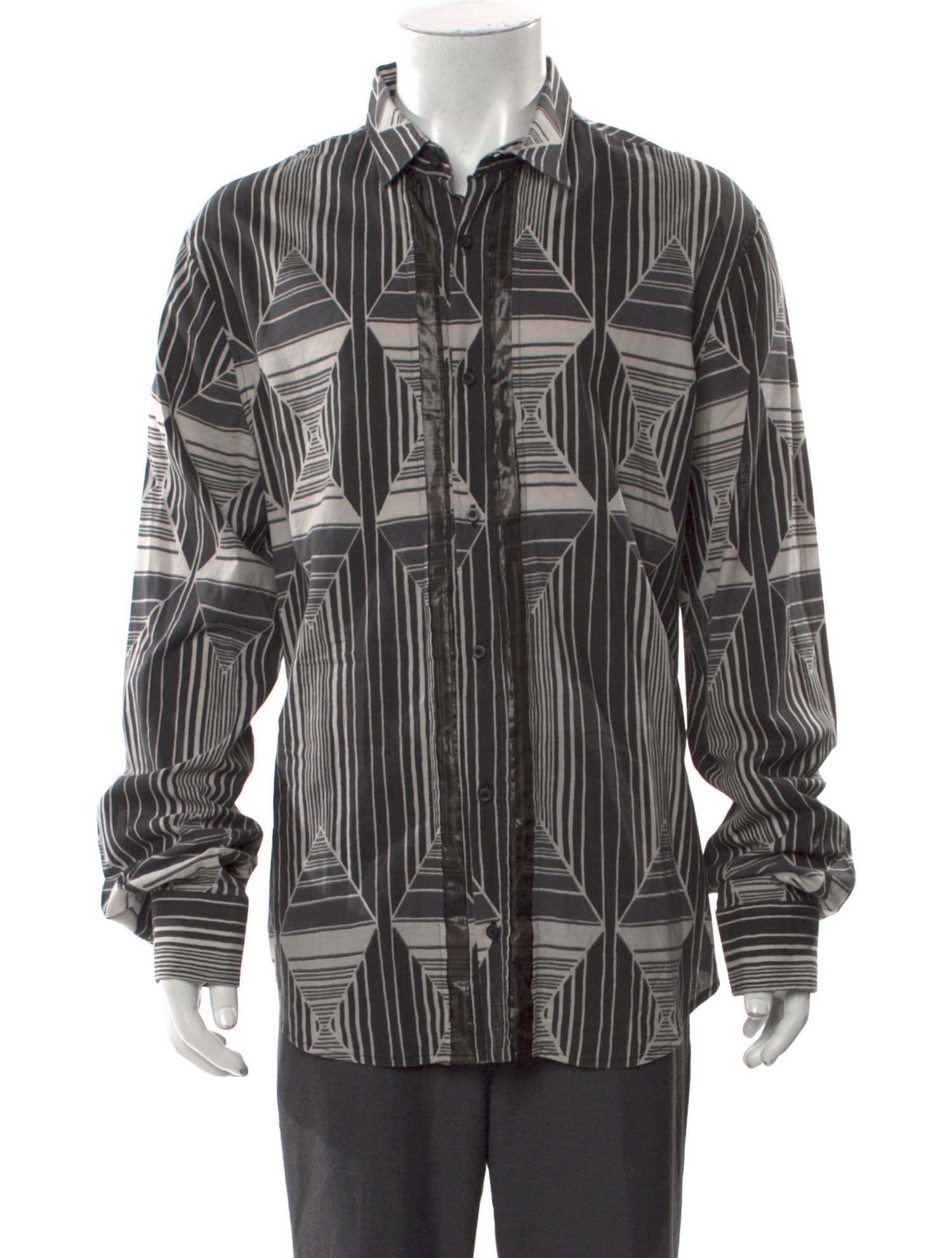 Just Cavalli Striped Long Sleeve Shirt