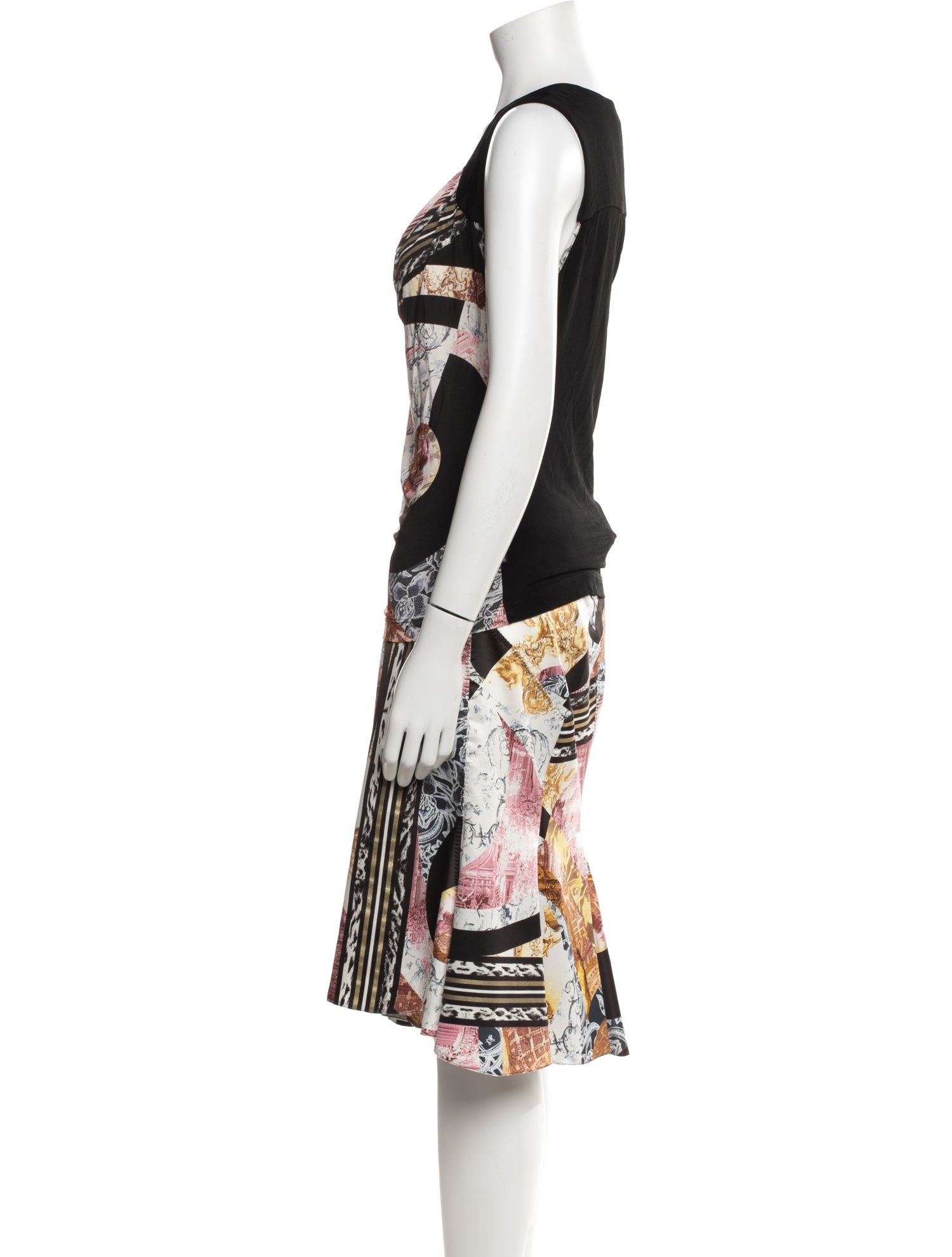 Just Cavalli Printed Skirt Set