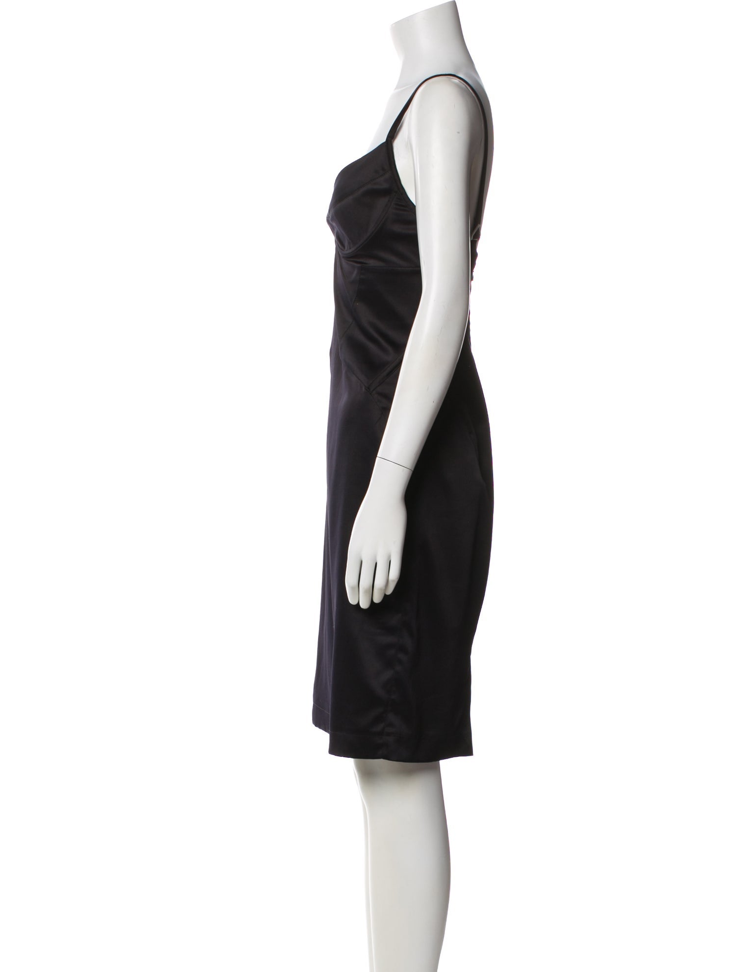 Just Cavalli V-Neck Knee-Length Dress