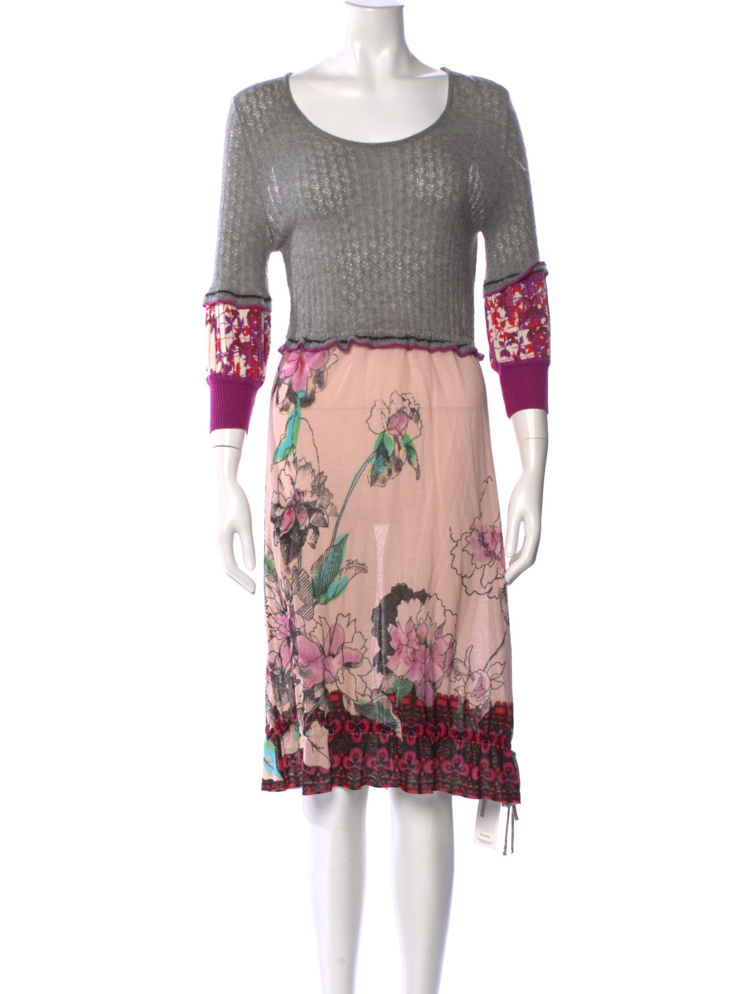 Just Cavalli Vintage Knee-Length Dress