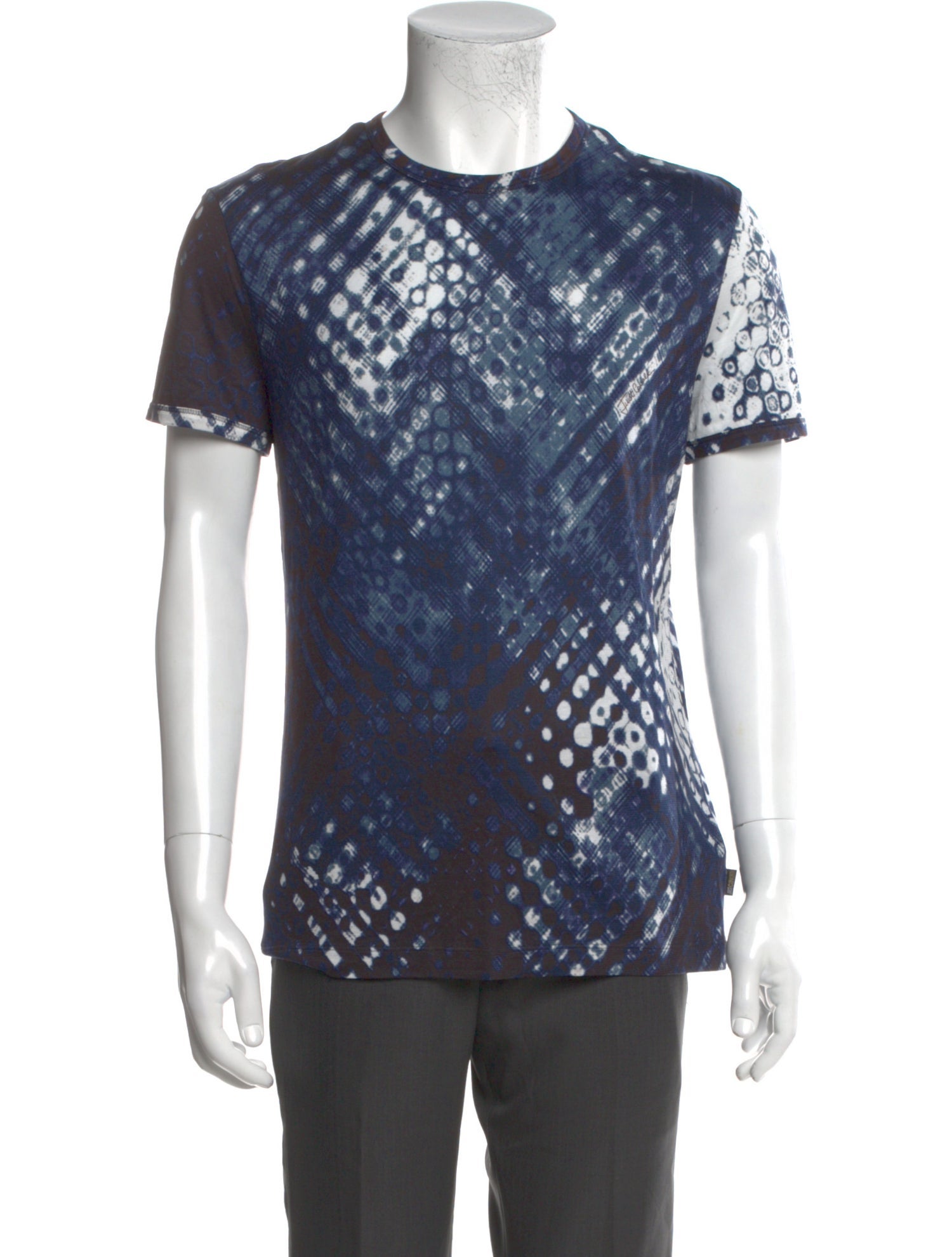 Just Cavalli Printed Short Sleeve Shirt w/ Tags