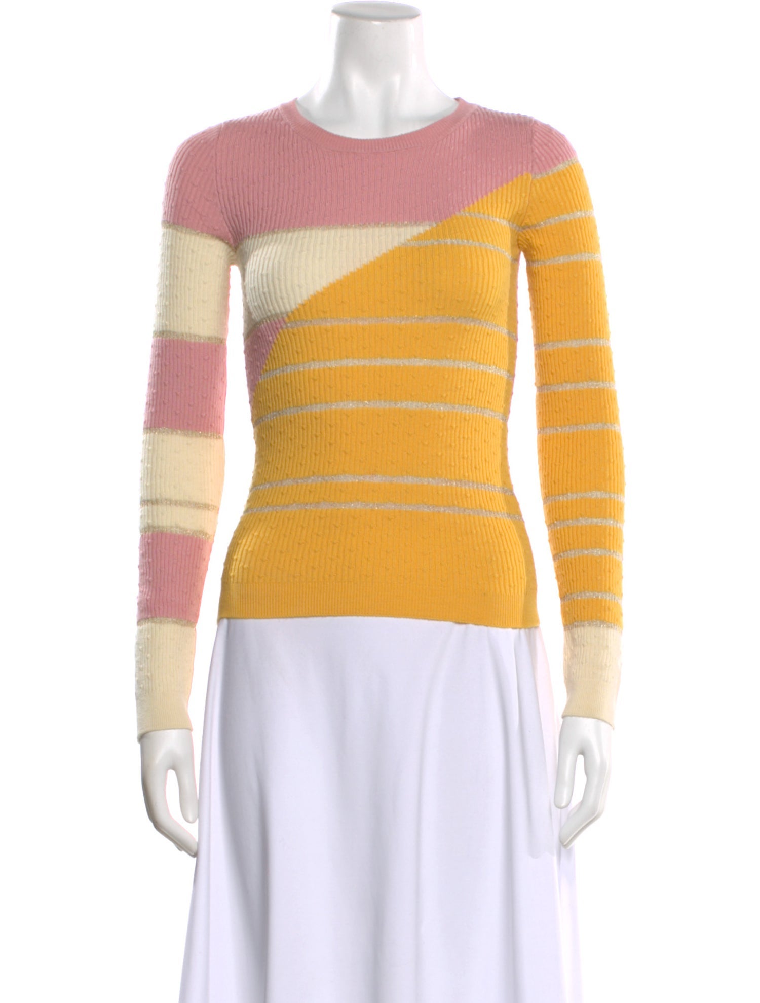 Just Cavalli Wool Striped Sweater