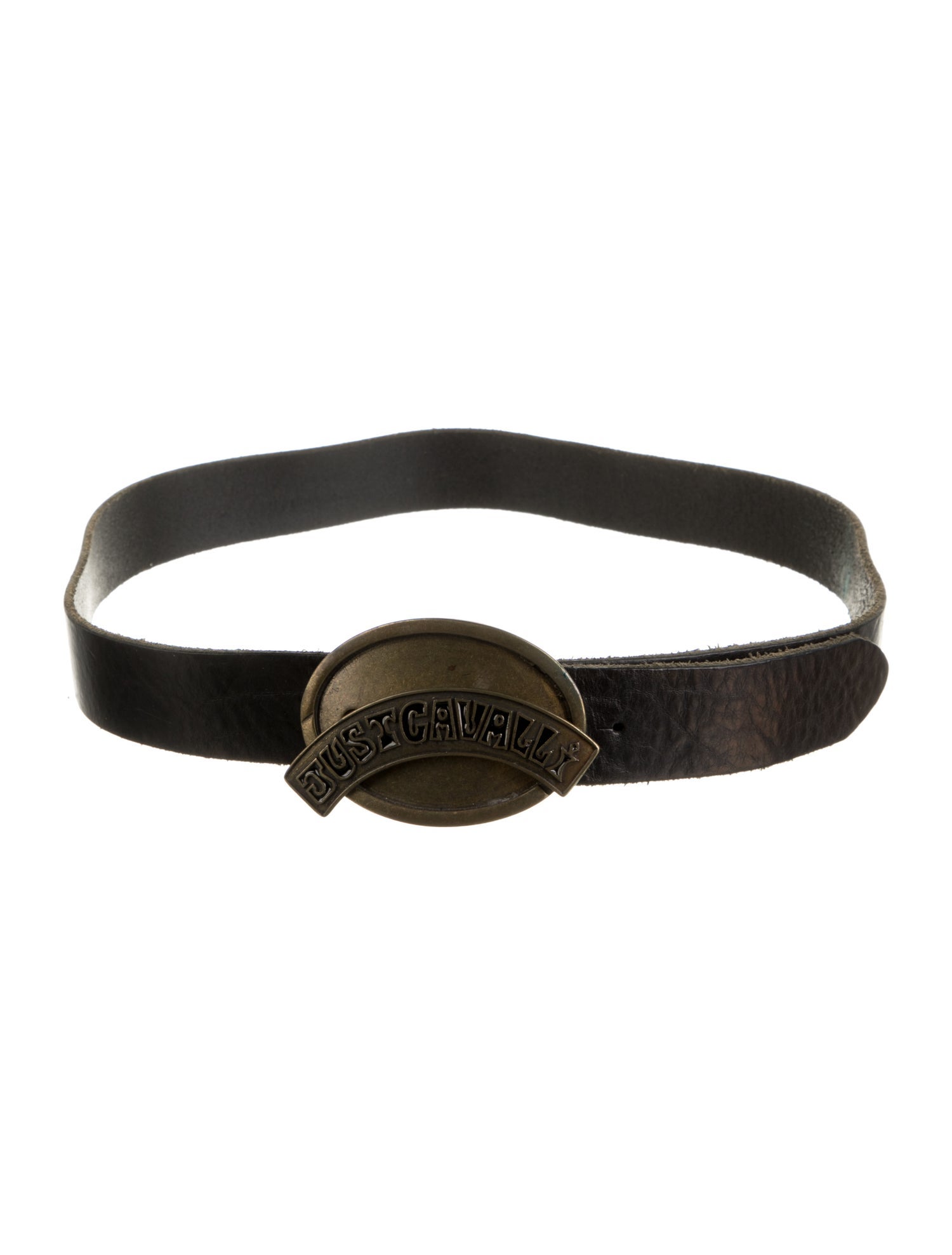 Just Cavalli Leather Waist Belt