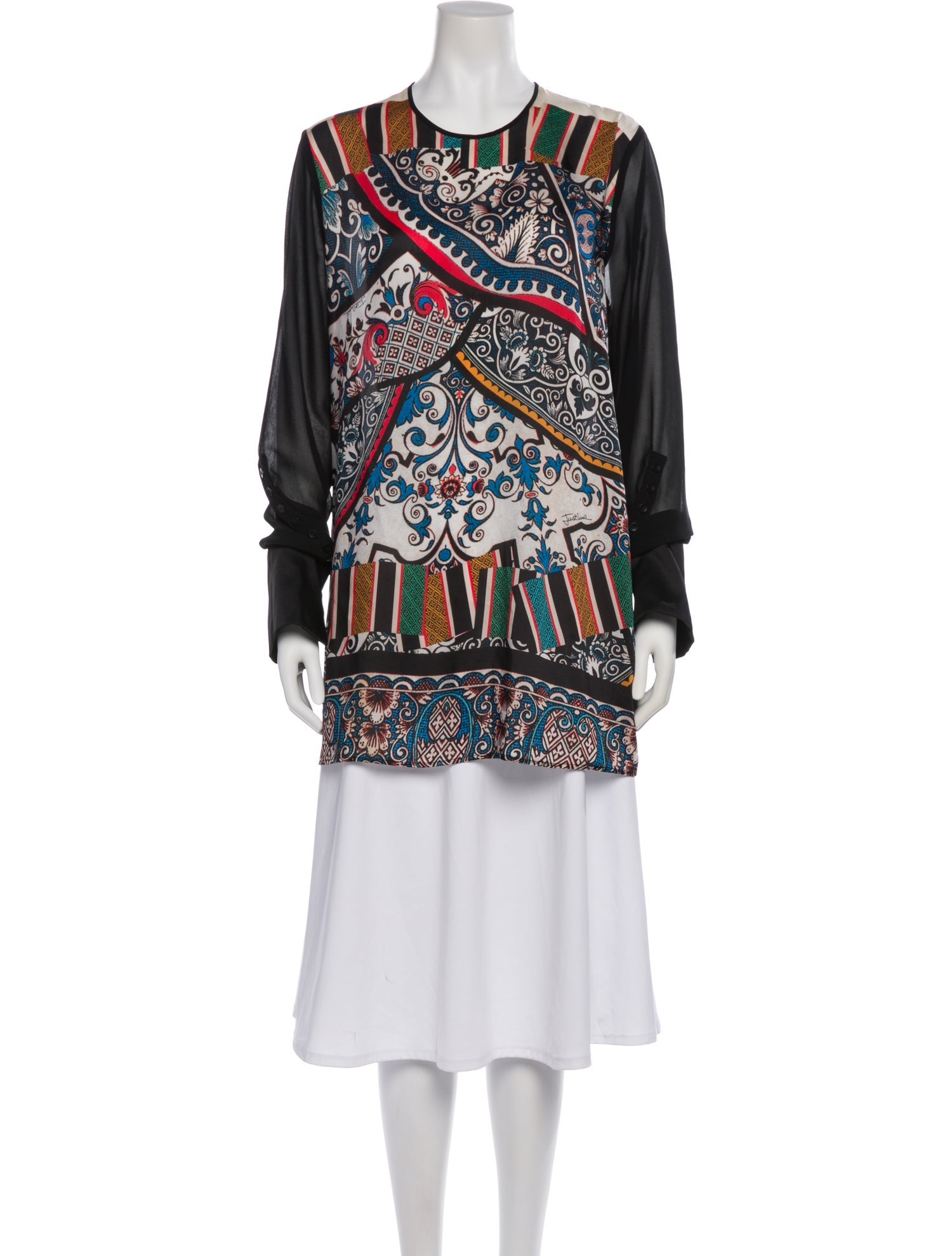Just Cavalli Vintage Patterned Tunic