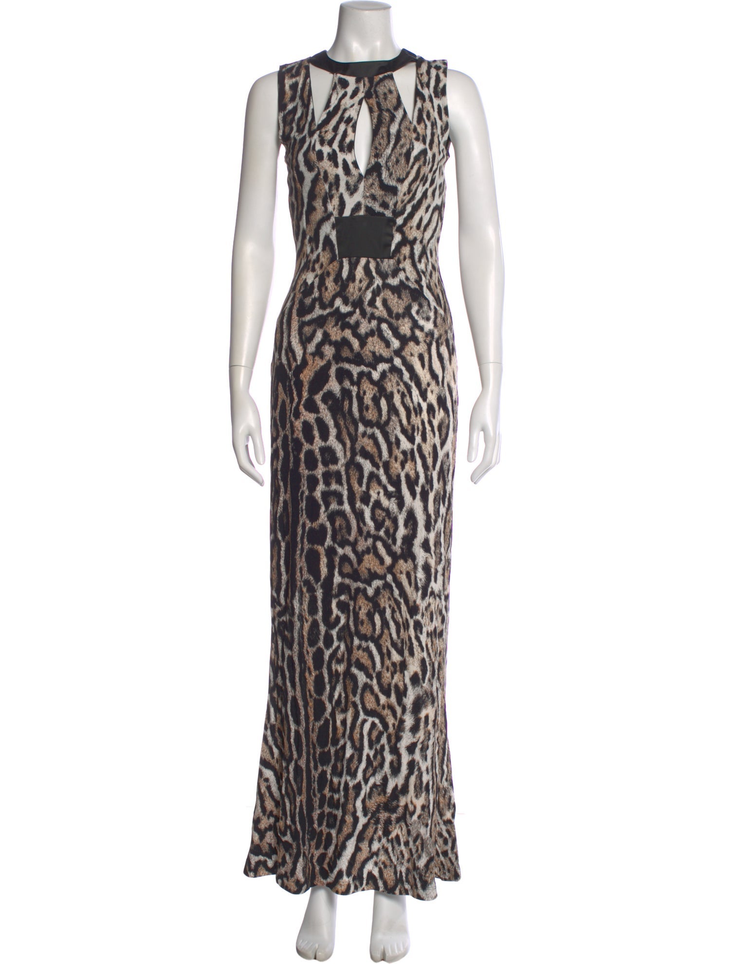 Just Cavalli Animal Print Long Dress