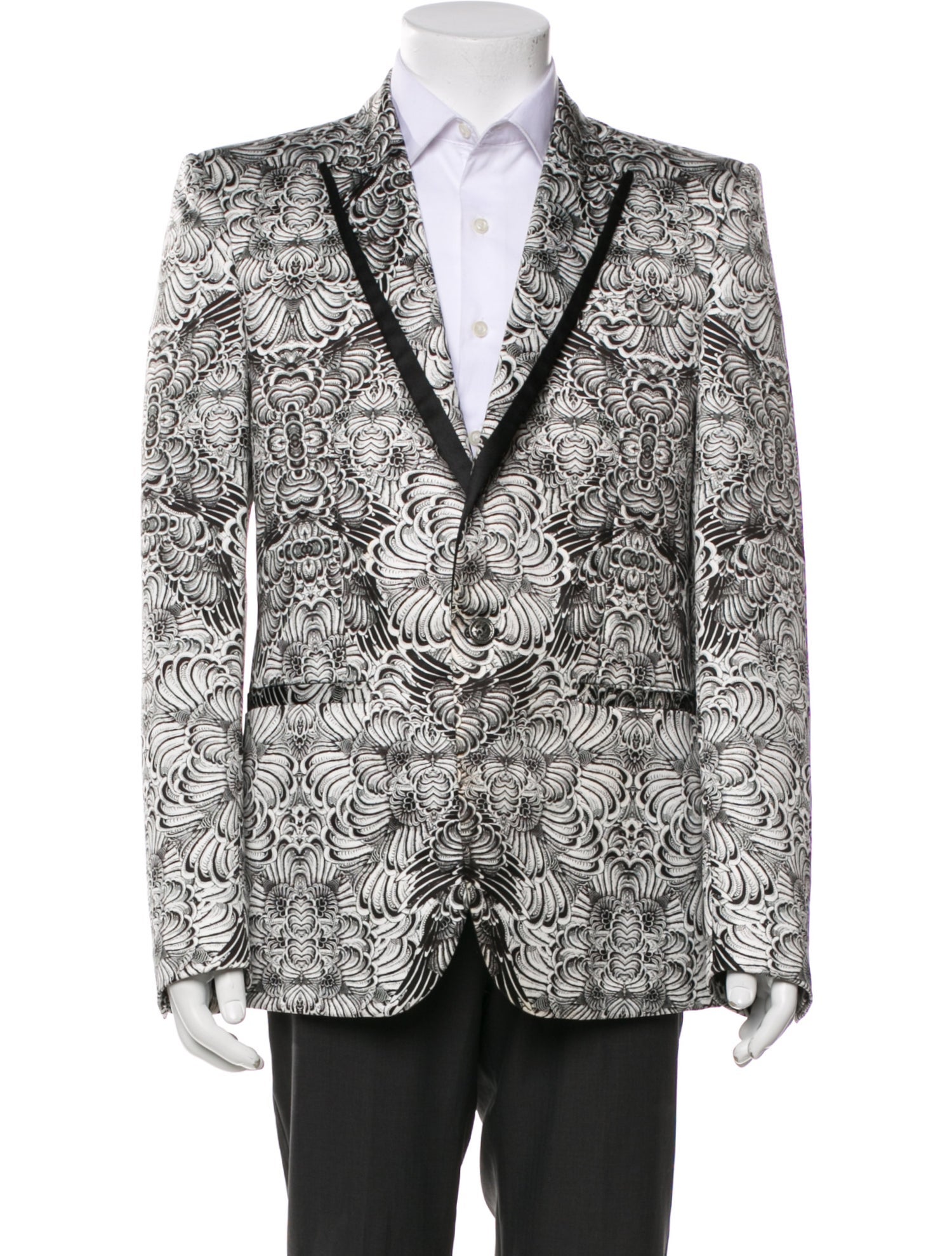 Just Cavalli Floral Print Blazer