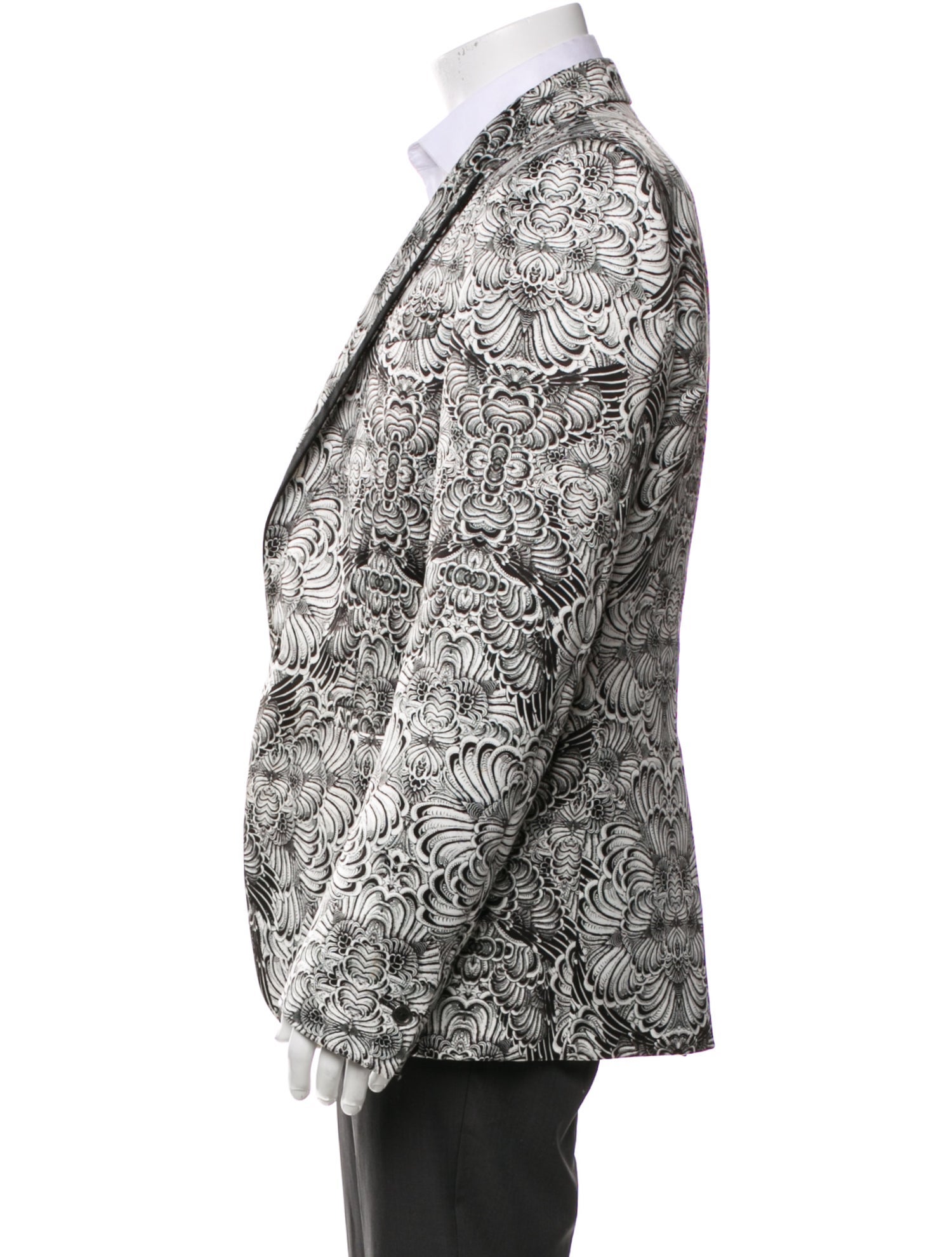 Just Cavalli Floral Print Blazer