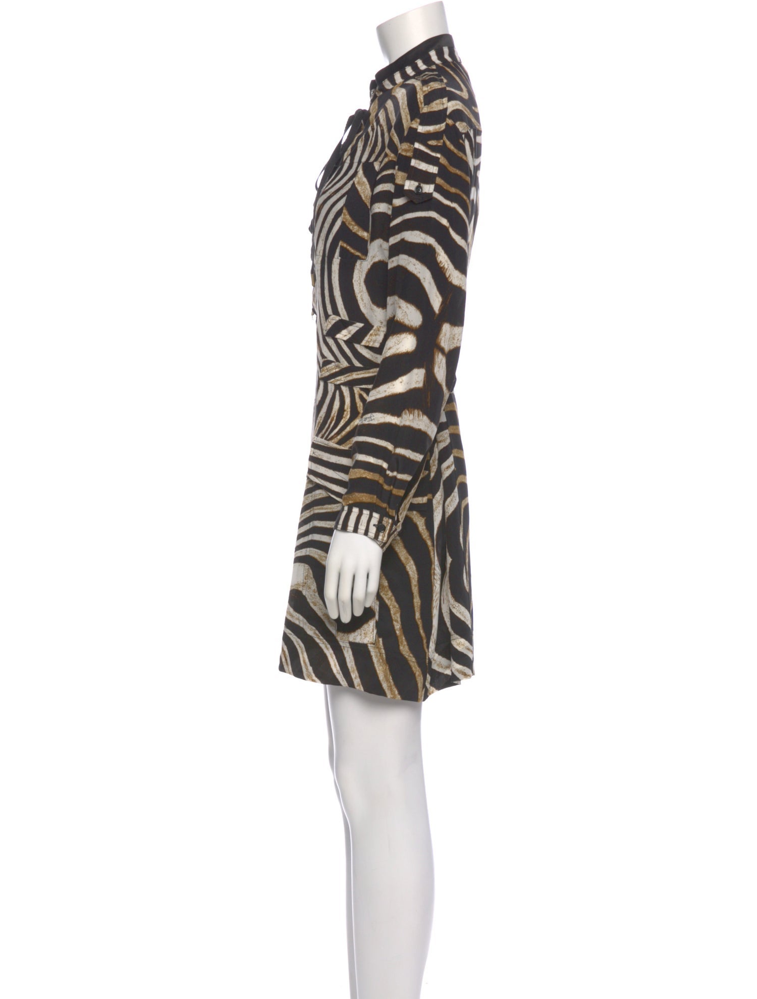 Just Cavalli Silk Mini Dress