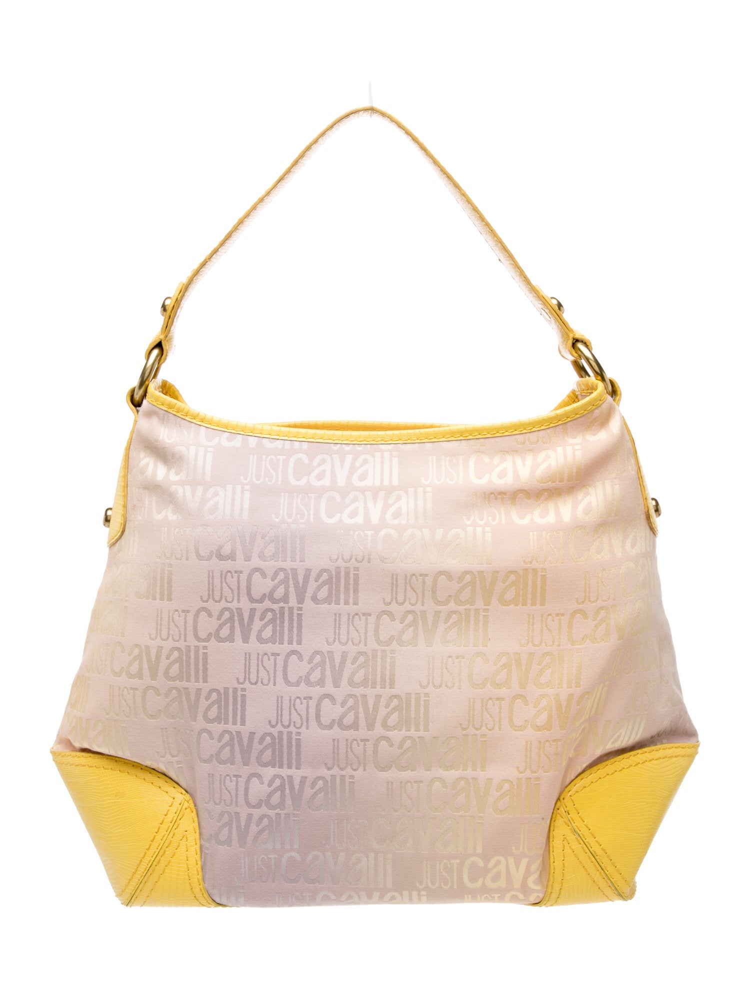Just Cavalli Leather Hobo