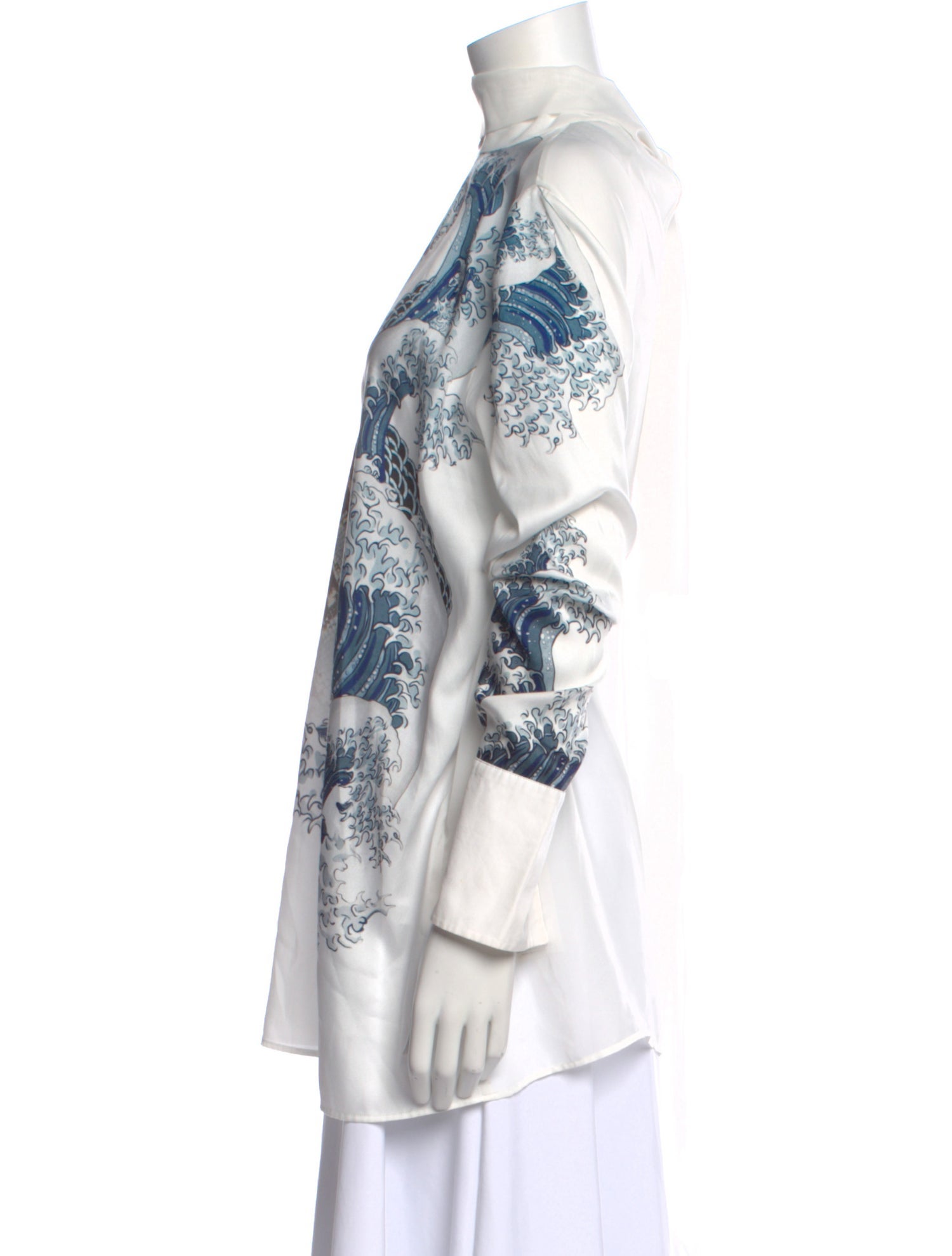 Just Cavalli Patterned Turtleneck Tunic