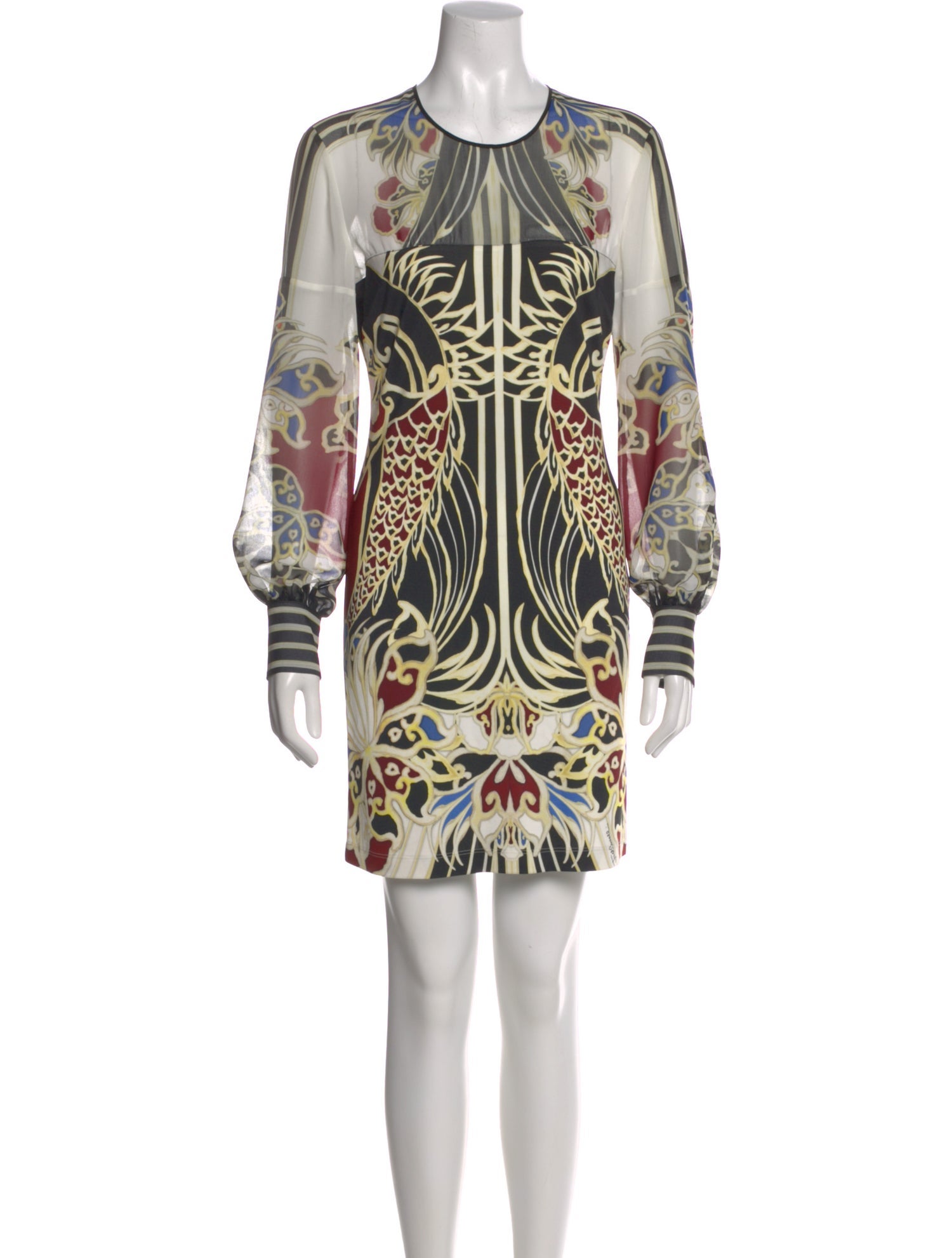 Just Cavalli Printed Mini Dress