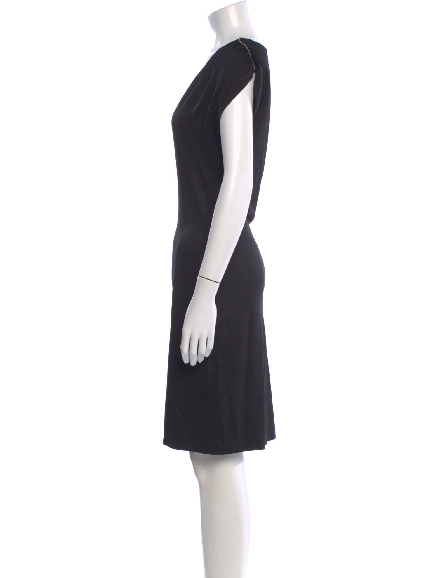 Just Cavalli Silk Knee-Length Dress