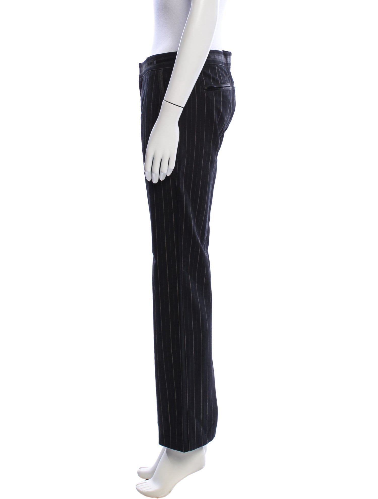 Just Cavalli Virgin Wool Wide Leg Pants