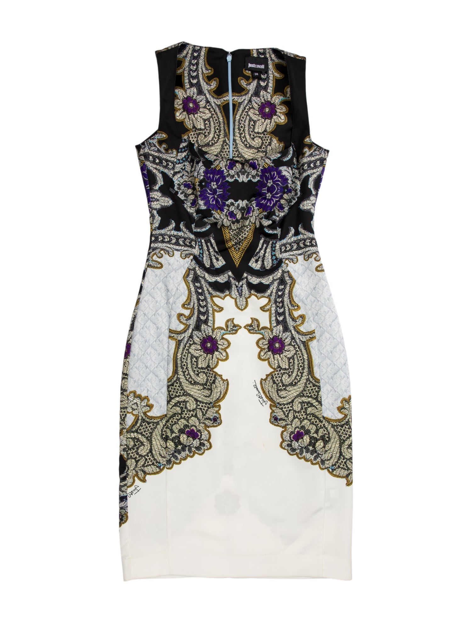 Just Cavalli Paisley Print Mini Dress