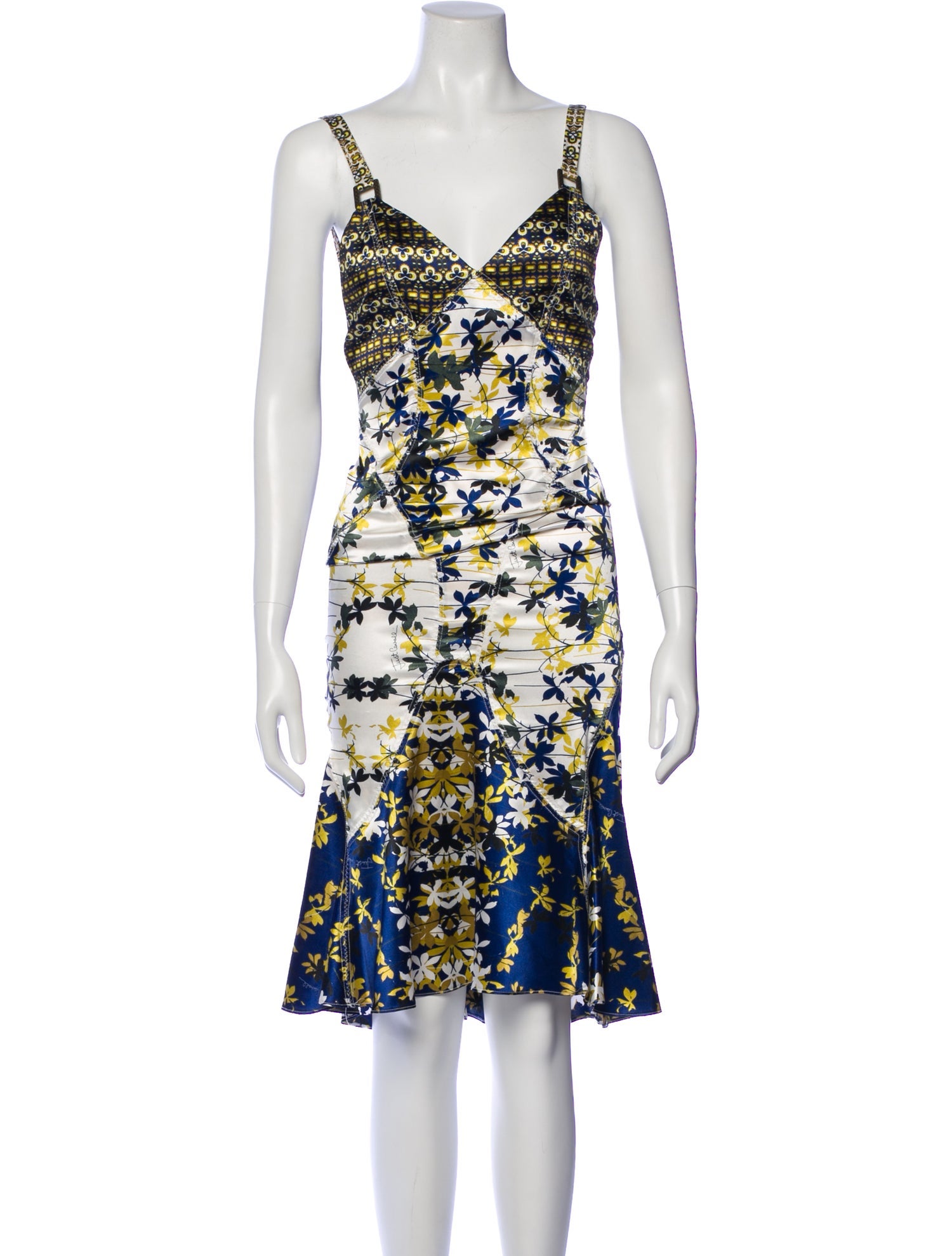 Just Cavalli Vintage Midi Length Dress