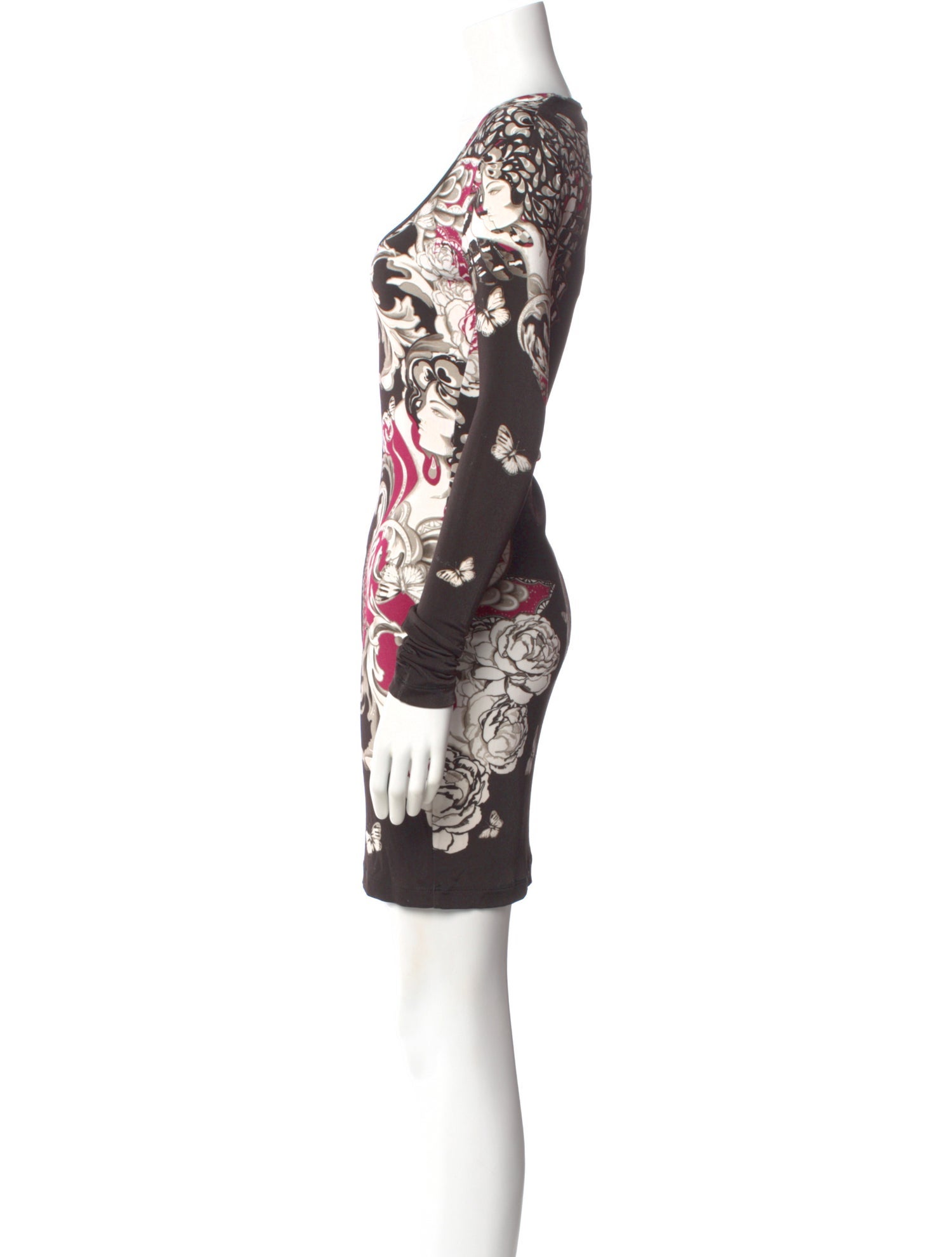 Just Cavalli Printed Mini Dress