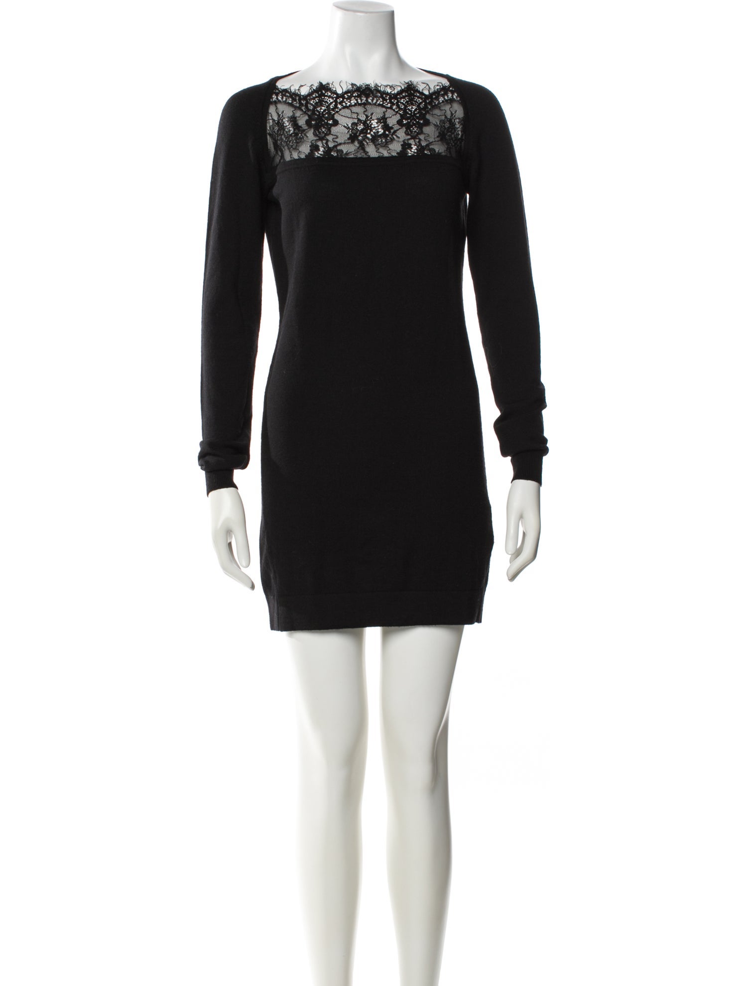 Just Cavalli Virgin Wool Mini Dress