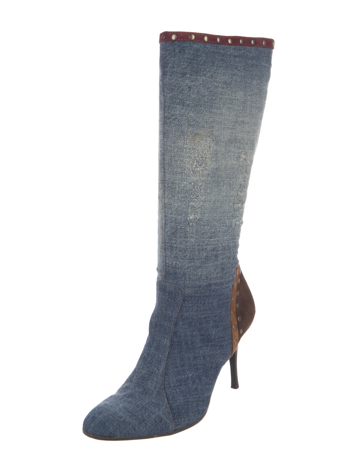 Just Cavalli Denim Boots
