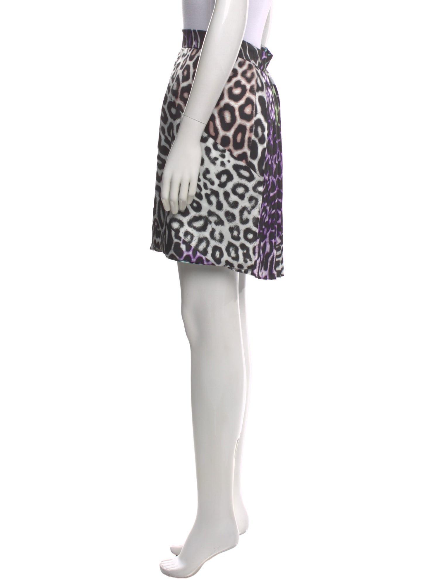Just Cavalli Animal Print Knee-Length Skirt w/ Tags
