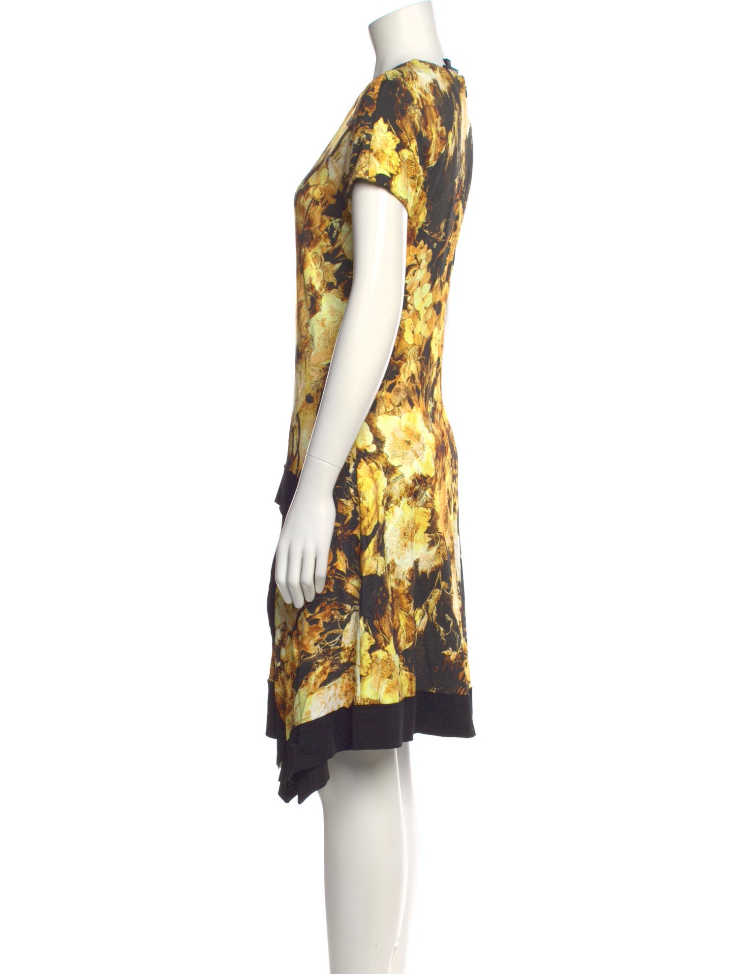 Just Cavalli Floral Print Knee-Length Dress