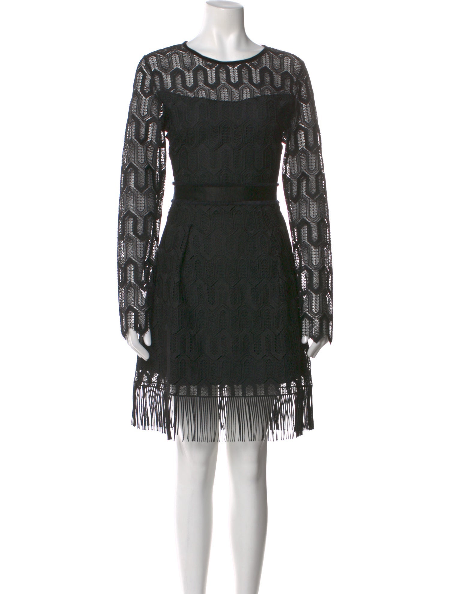 Just Cavalli Lace Pattern Knee-Length Dress w/ Tags