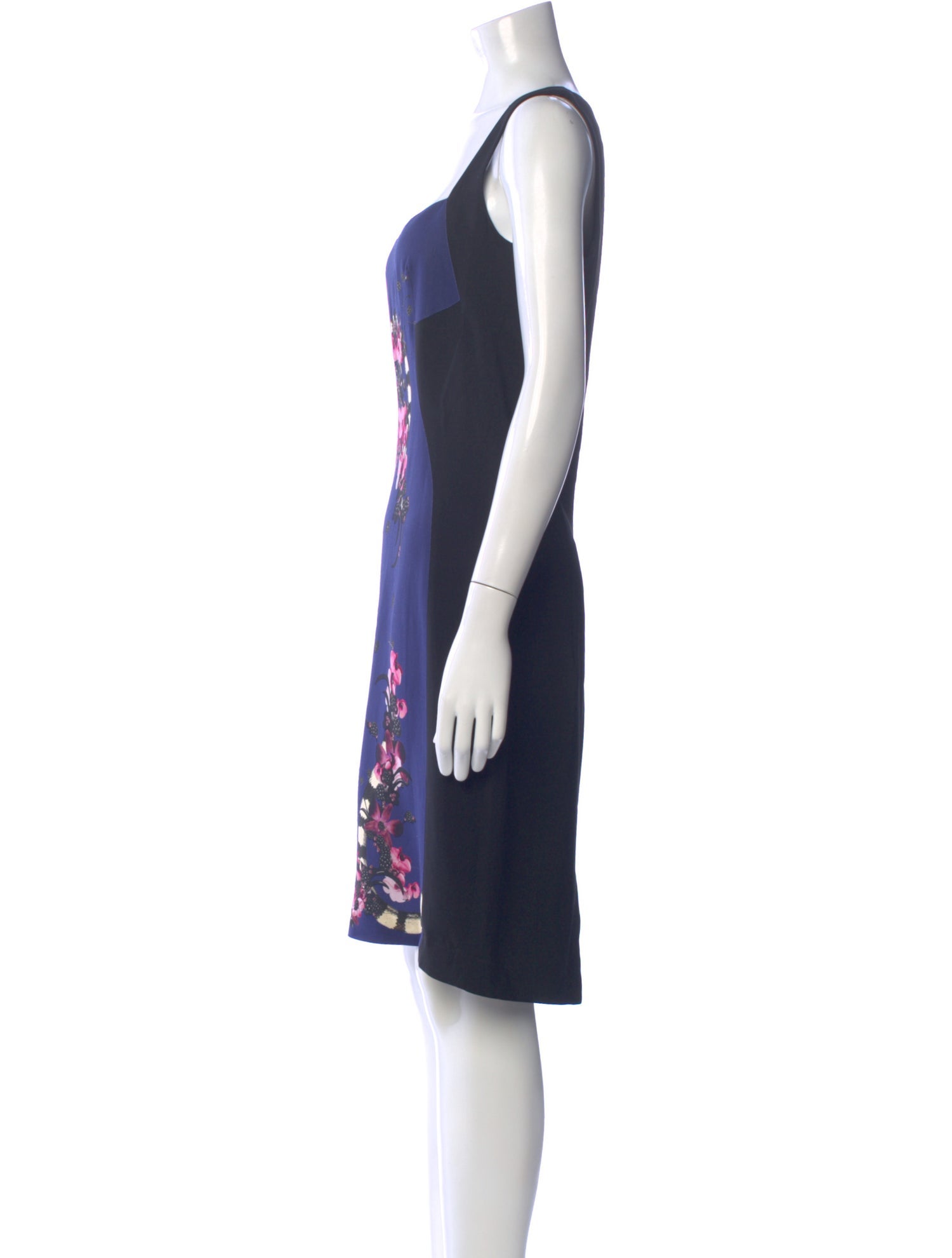 Just Cavalli Printed Knee-Length Dress