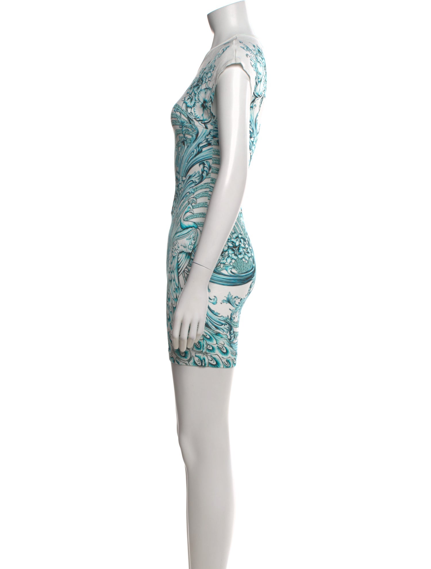 Just Cavalli Printed Mini Dress