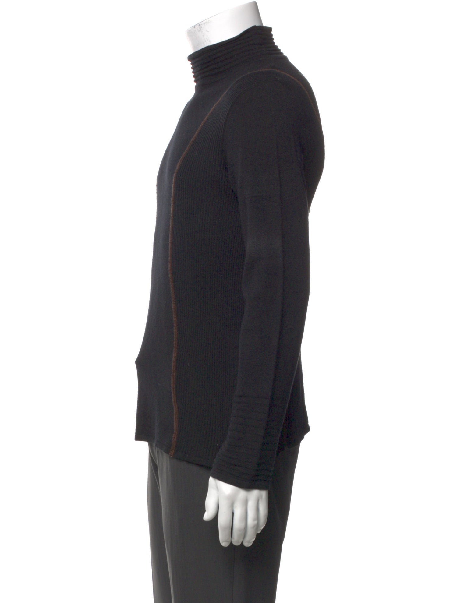 Just Cavalli Turtleneck Three-Quarter Sleeve Pullover