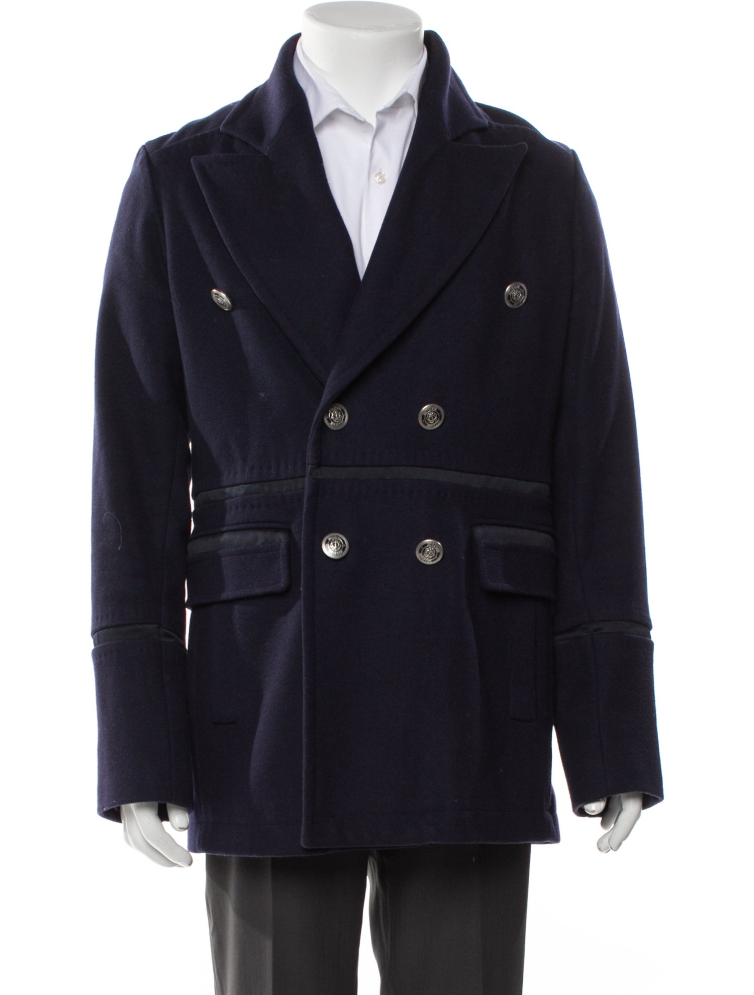 Just Cavalli Wool Peacoat