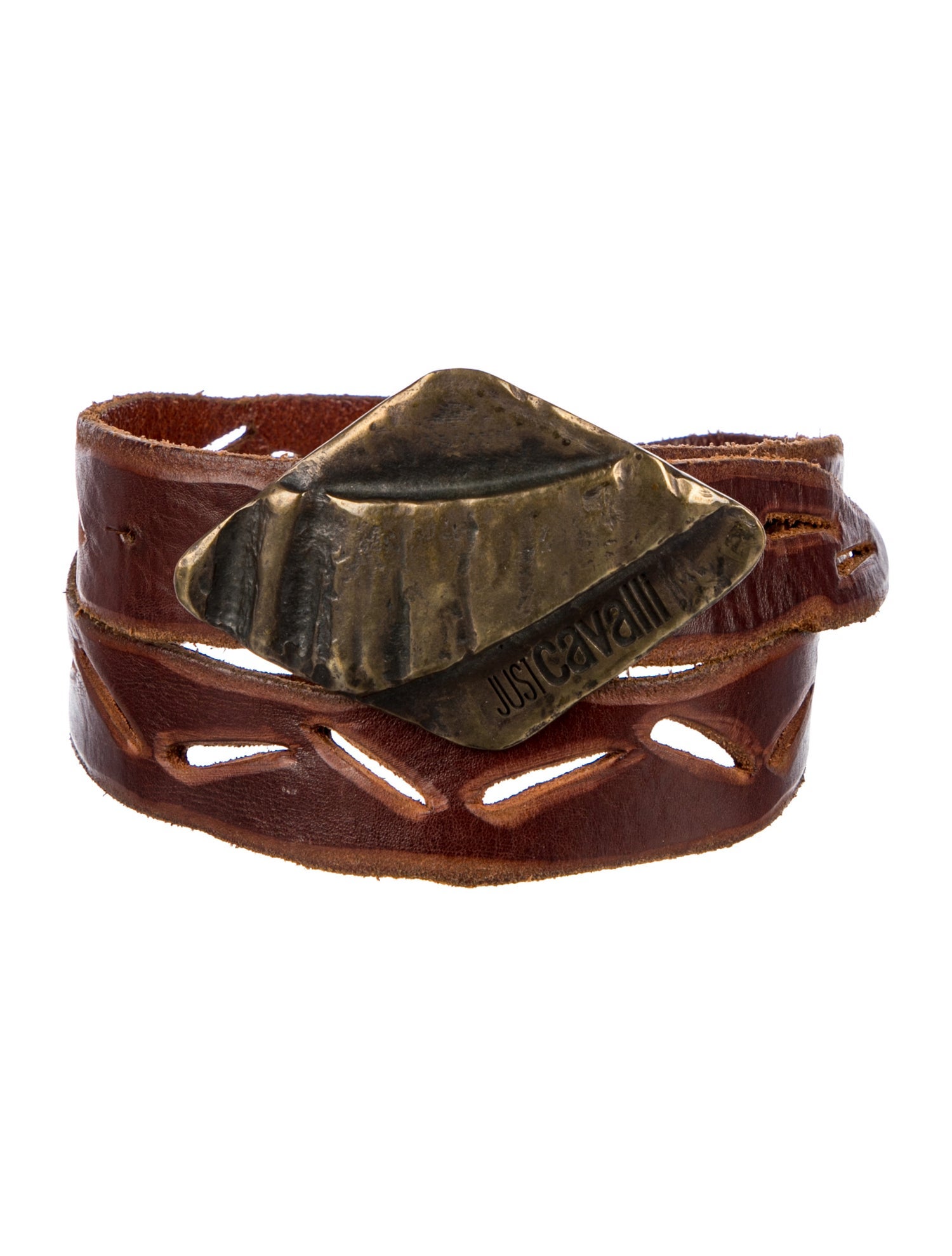 Just Cavalli Patent Leather Waist Belt