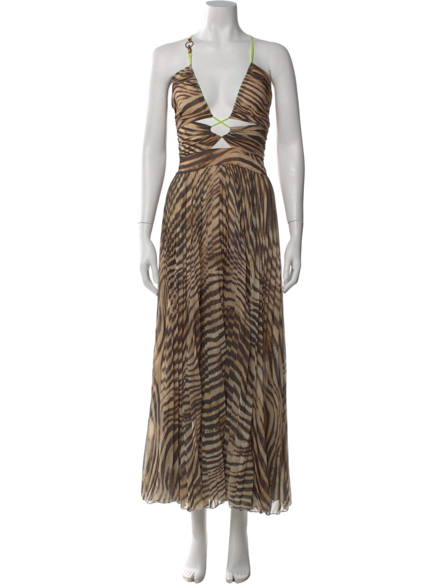 Just Cavalli Animal Print Long Dress