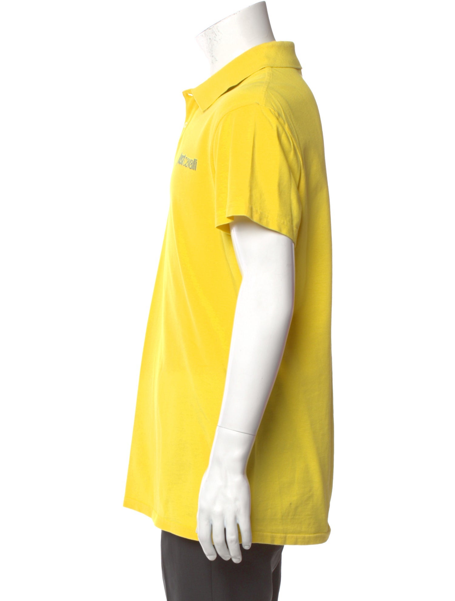 Just Cavalli Collar Short Sleeve Polo Shirt