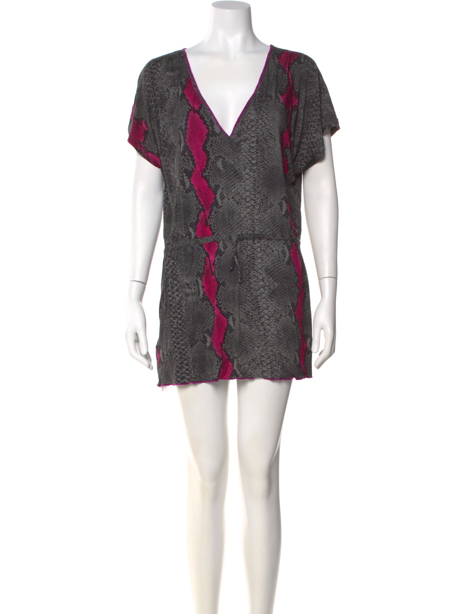 Just Cavalli Animal Print Mini Dress