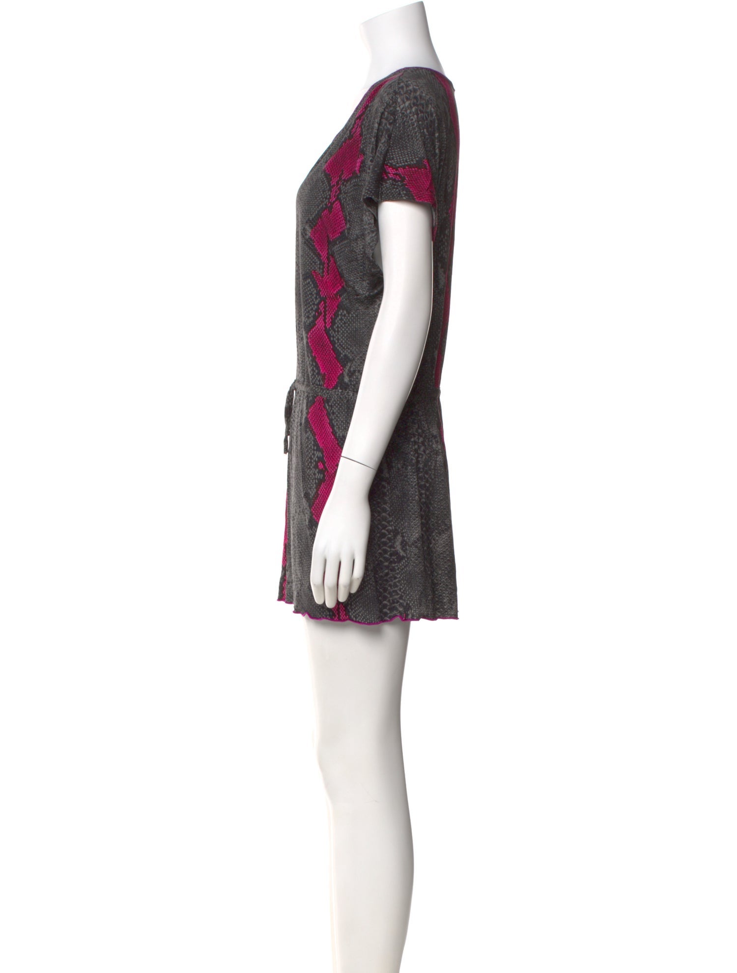 Just Cavalli Animal Print Mini Dress