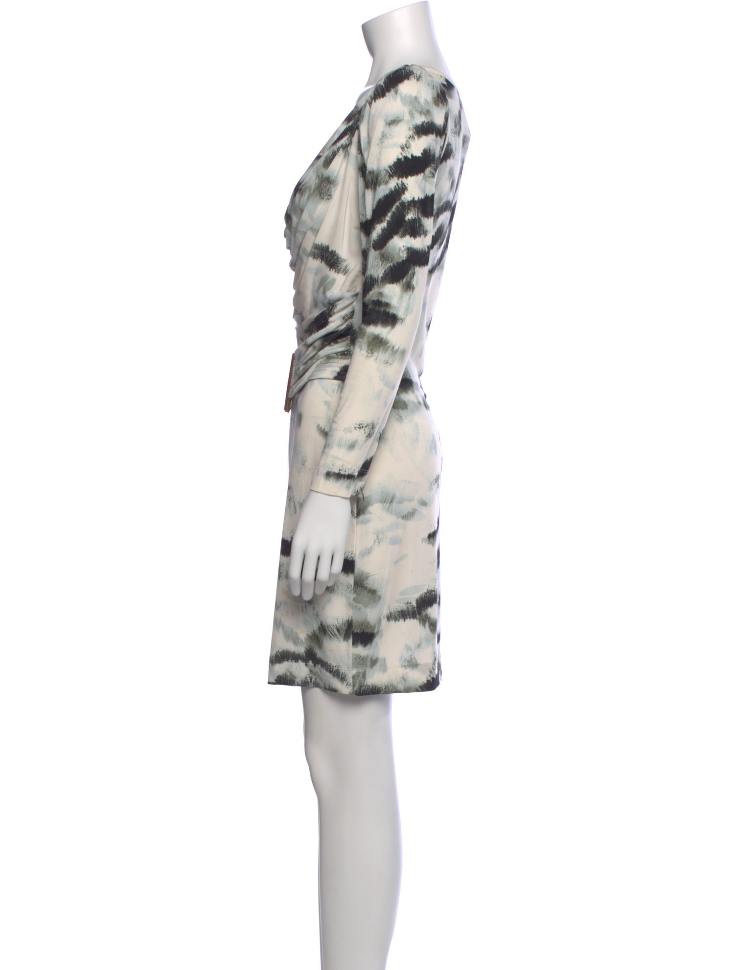 Just Cavalli Tie-Dye Print Mini Dress