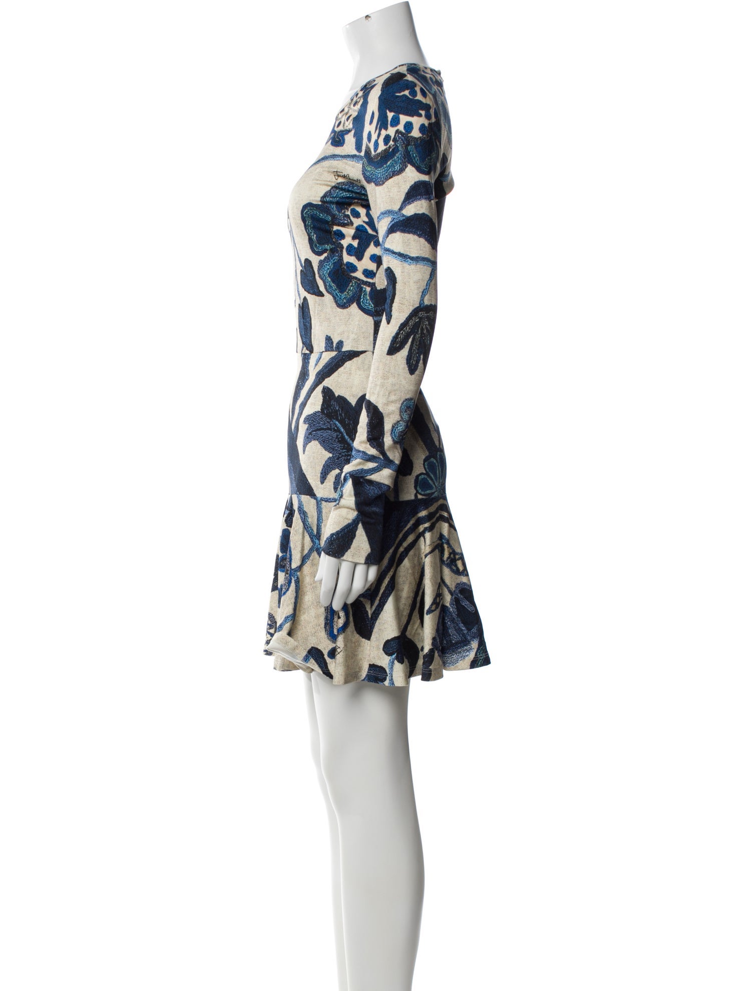 Just Cavalli Printed Mini Dress