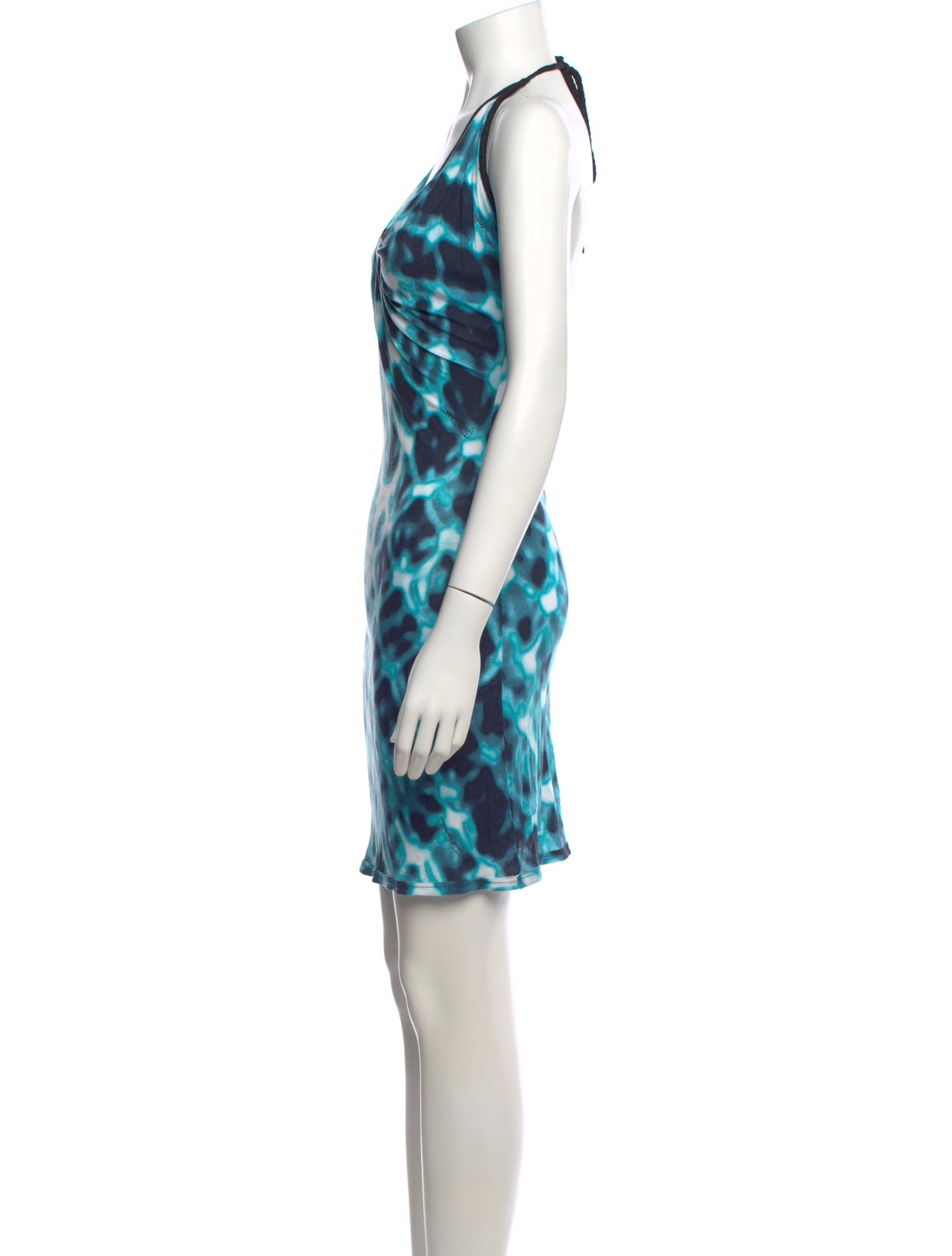 Just Cavalli Animal Print Midi Length Dress