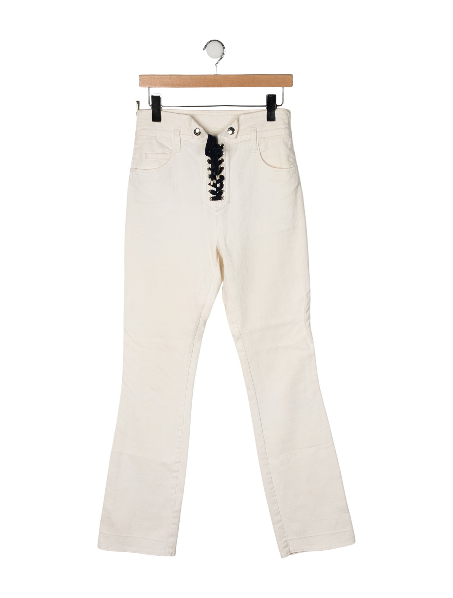 Just Cavalli High-Rise Straight Leg Jeans