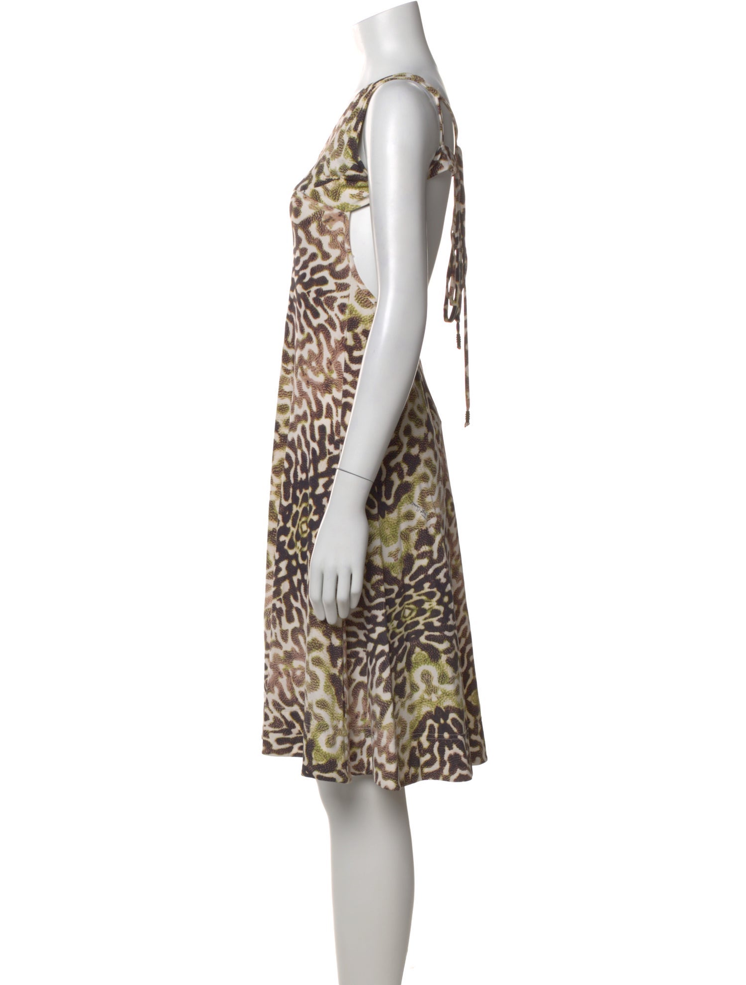 Just Cavalli Animal Print Mini Dress