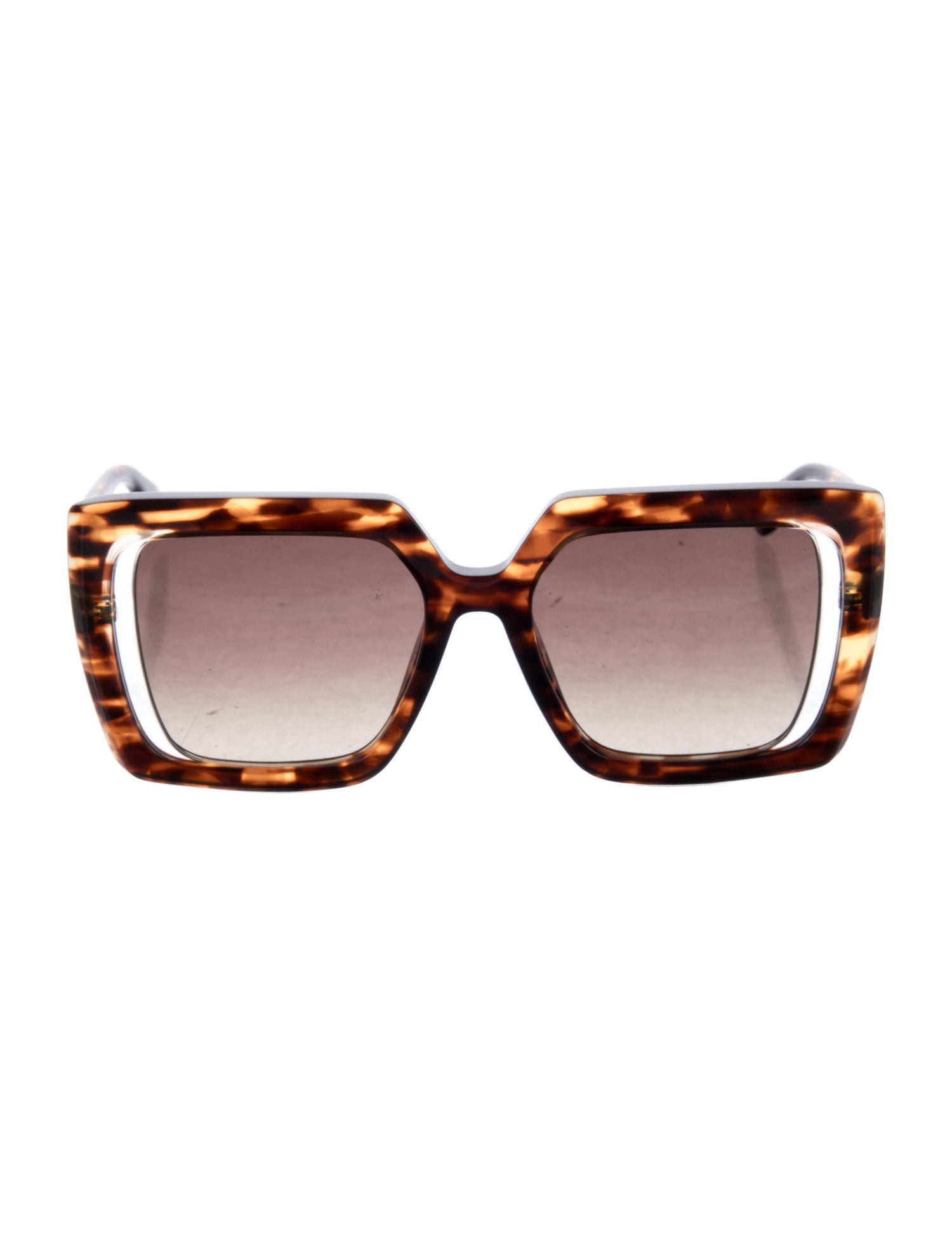 Just Cavalli Oversize Gradient Sunglasses