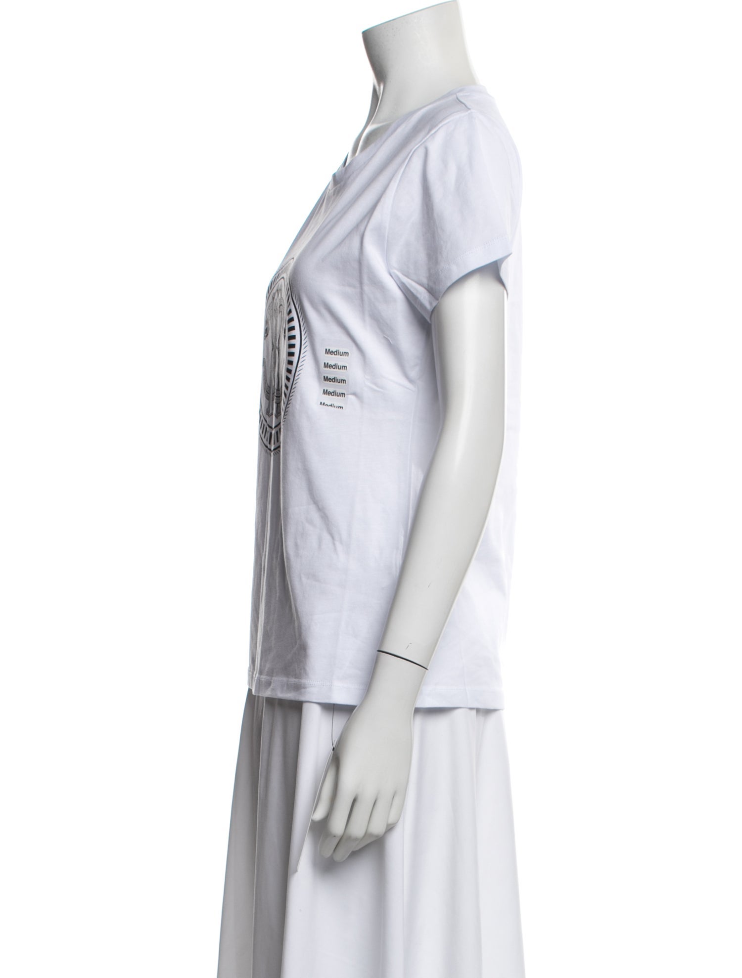 Just Cavalli Graphic Print Crew Neck T-Shirt w/ Tags